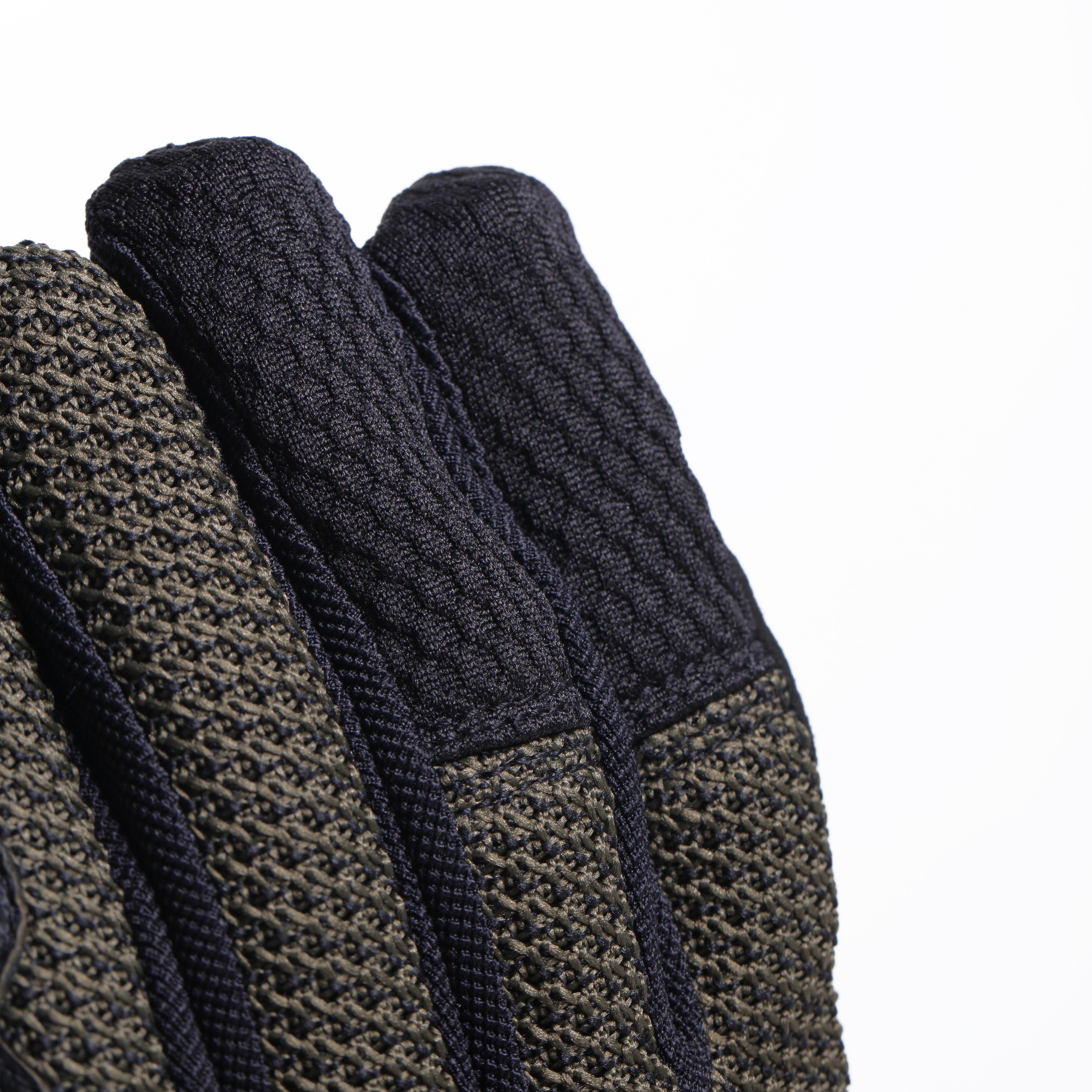 TORINO - MEN'S MOTORCYCLE TEXTILE GLOVES - BLACK/GRAPE-LEAF - 10