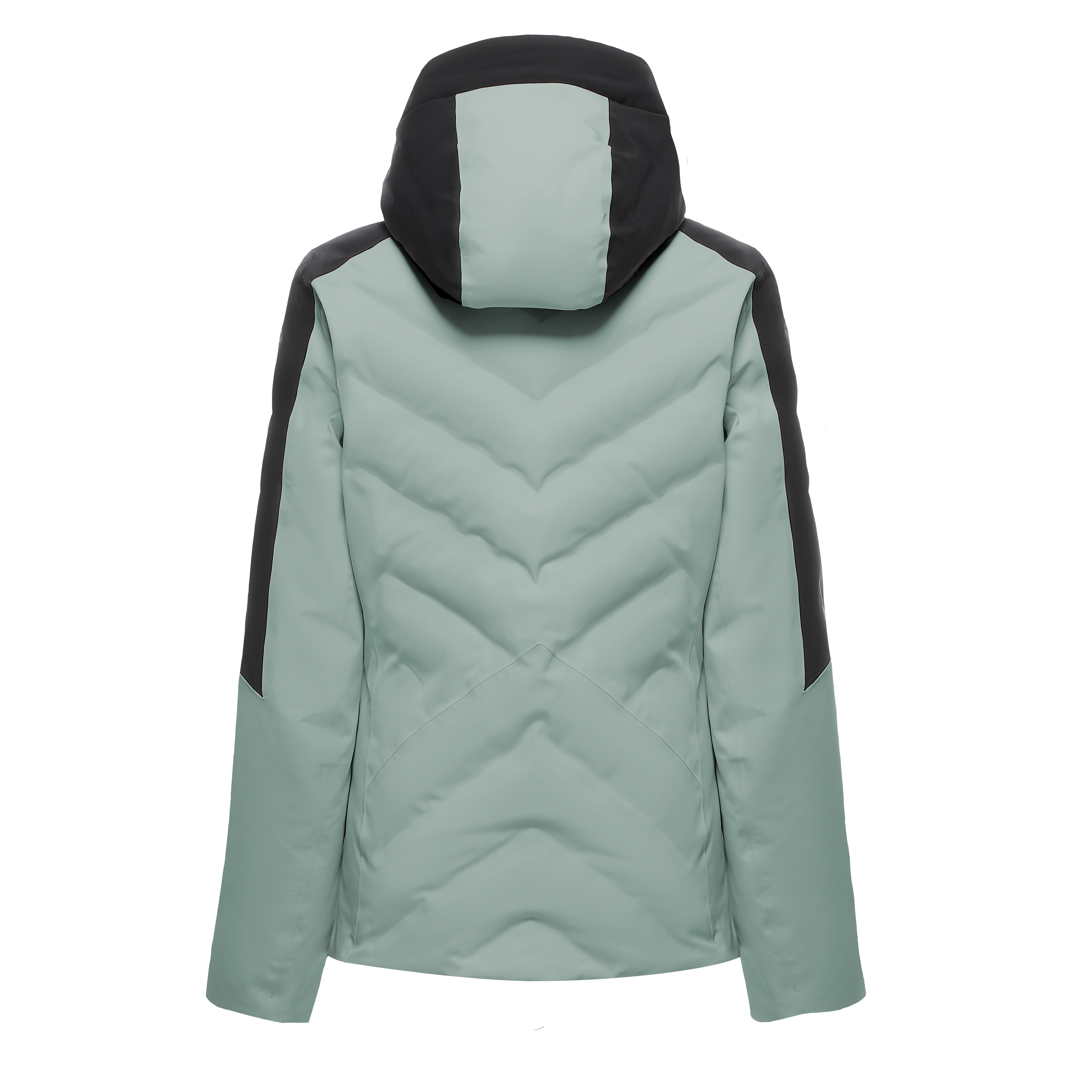 VIRTUS DERMIZAX EV&trade; - GIACCA IMPERMEABILE IN PIUMINO DA DONNA - SEA FOAM/STRETCH LIMO - 2