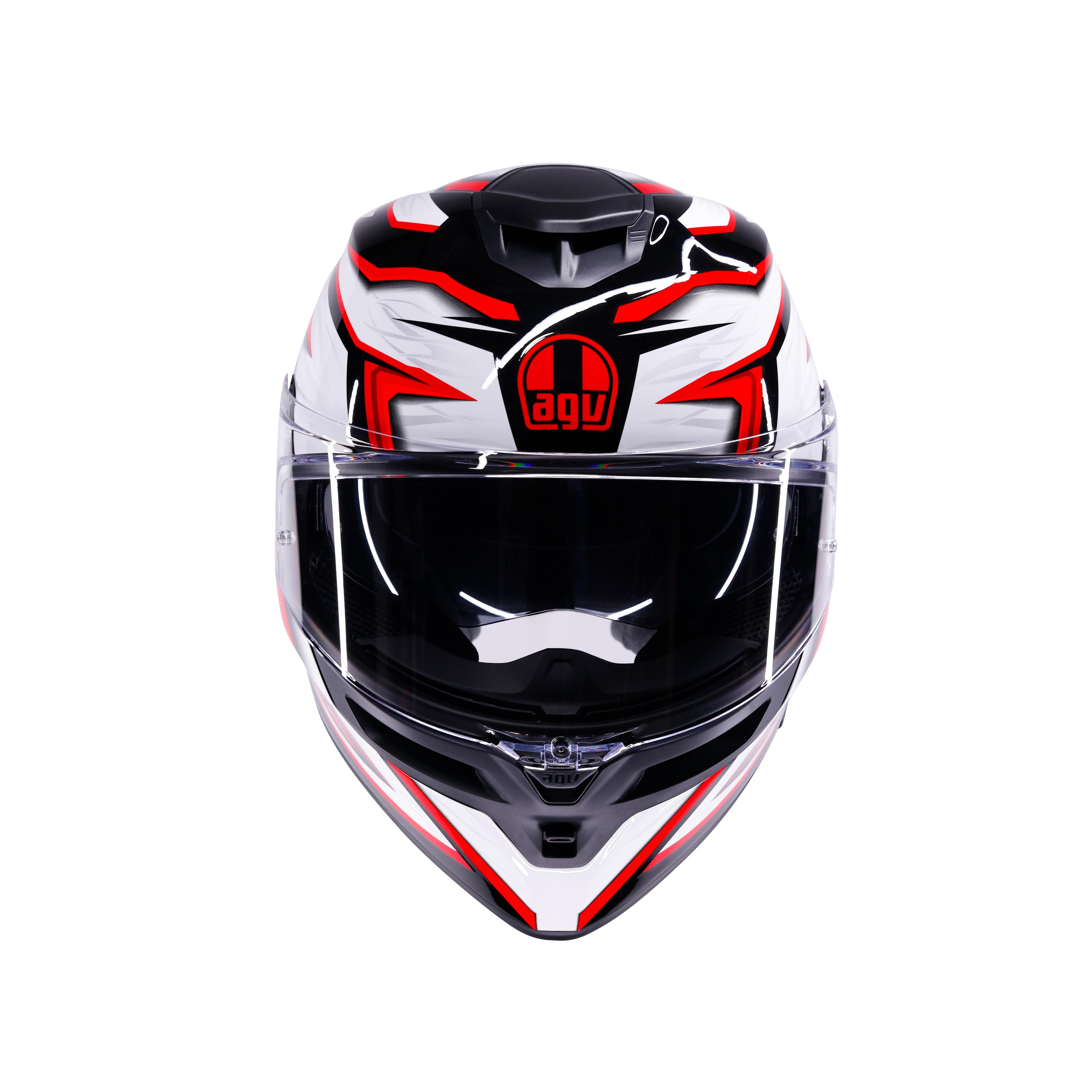 K5 ZENITHAR BLACK/WHITE/RED - FULL-FACE MOTORCYCLE HELMET E2206 -  - 7