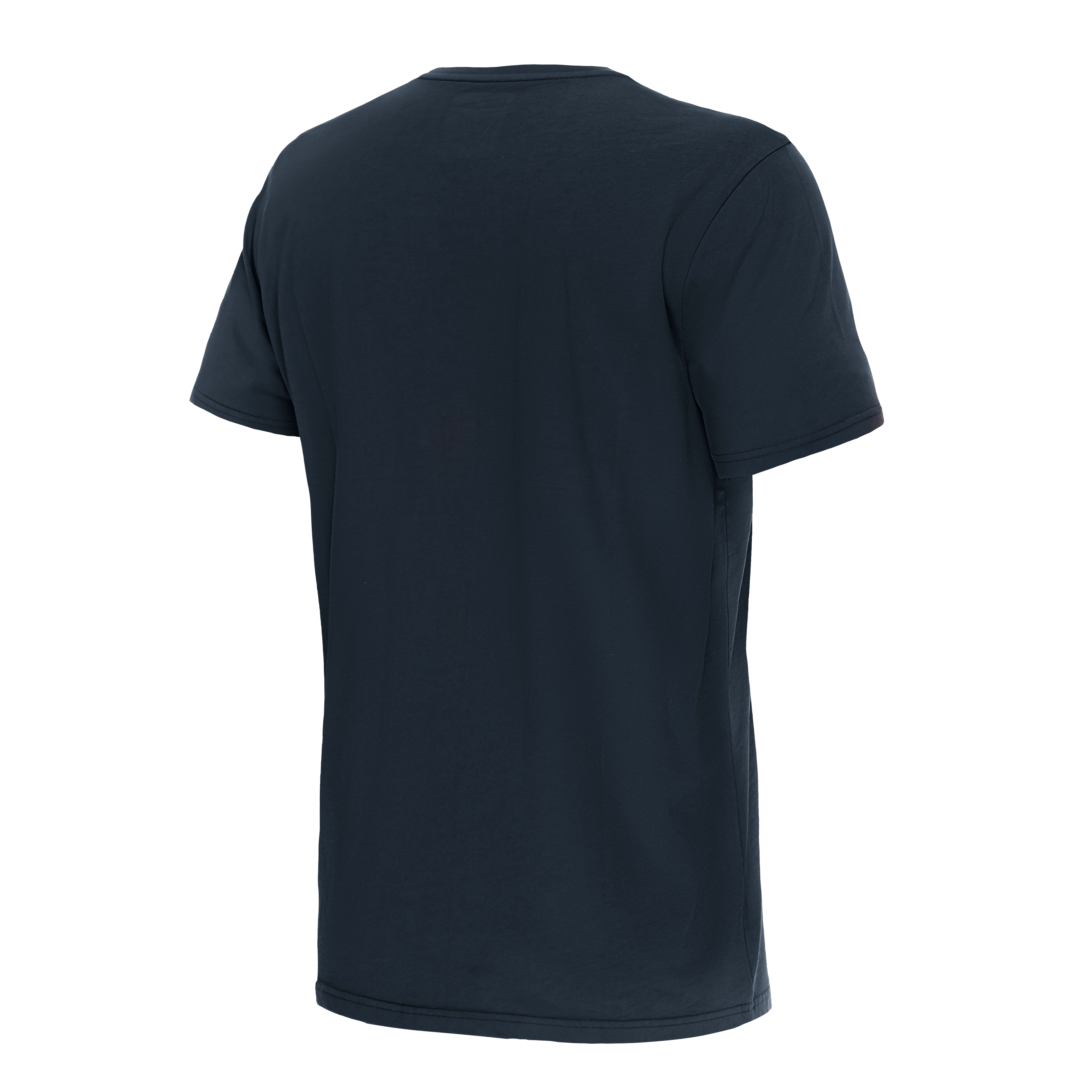 GEOMETRICA - MEN'S CREWNECK T-SHIRT - CARBON/WHITE STRIPES - 2