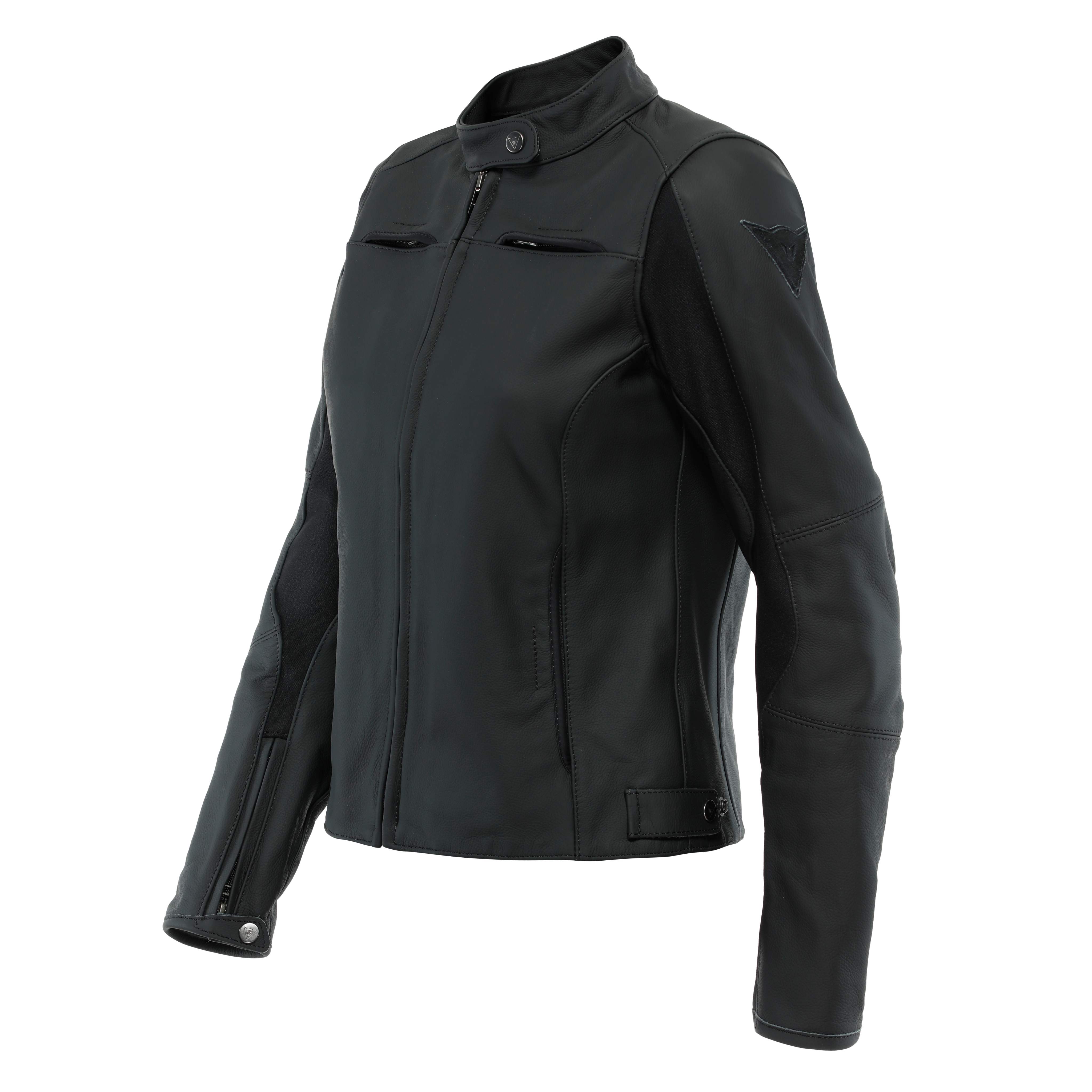RAZON 2 LADY LEATHER JACKET - BLACK - 1