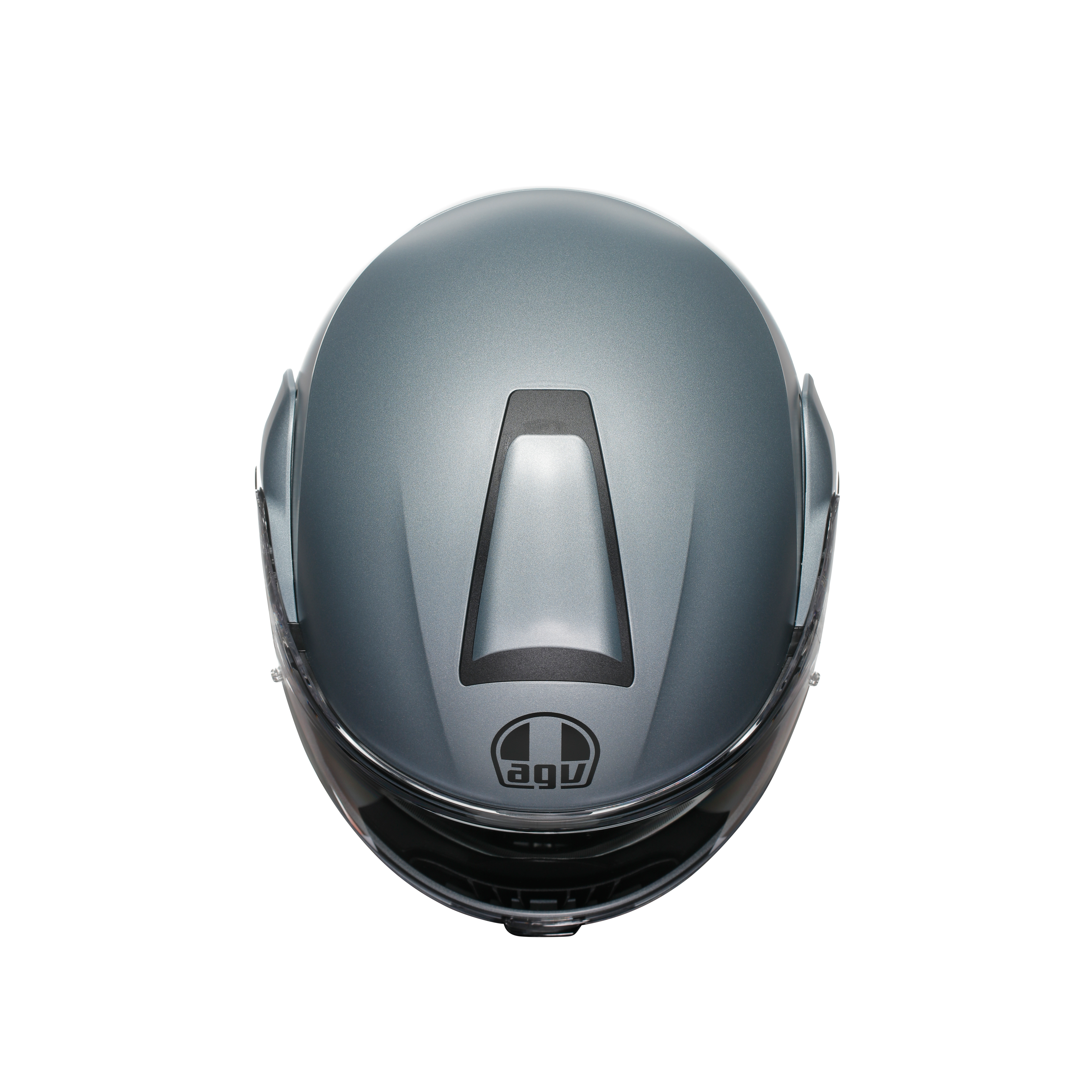 STREETMODULAR MONO MATT SILVER - MOTORBIKE FLIP UP HELMET E2206 -  - 7