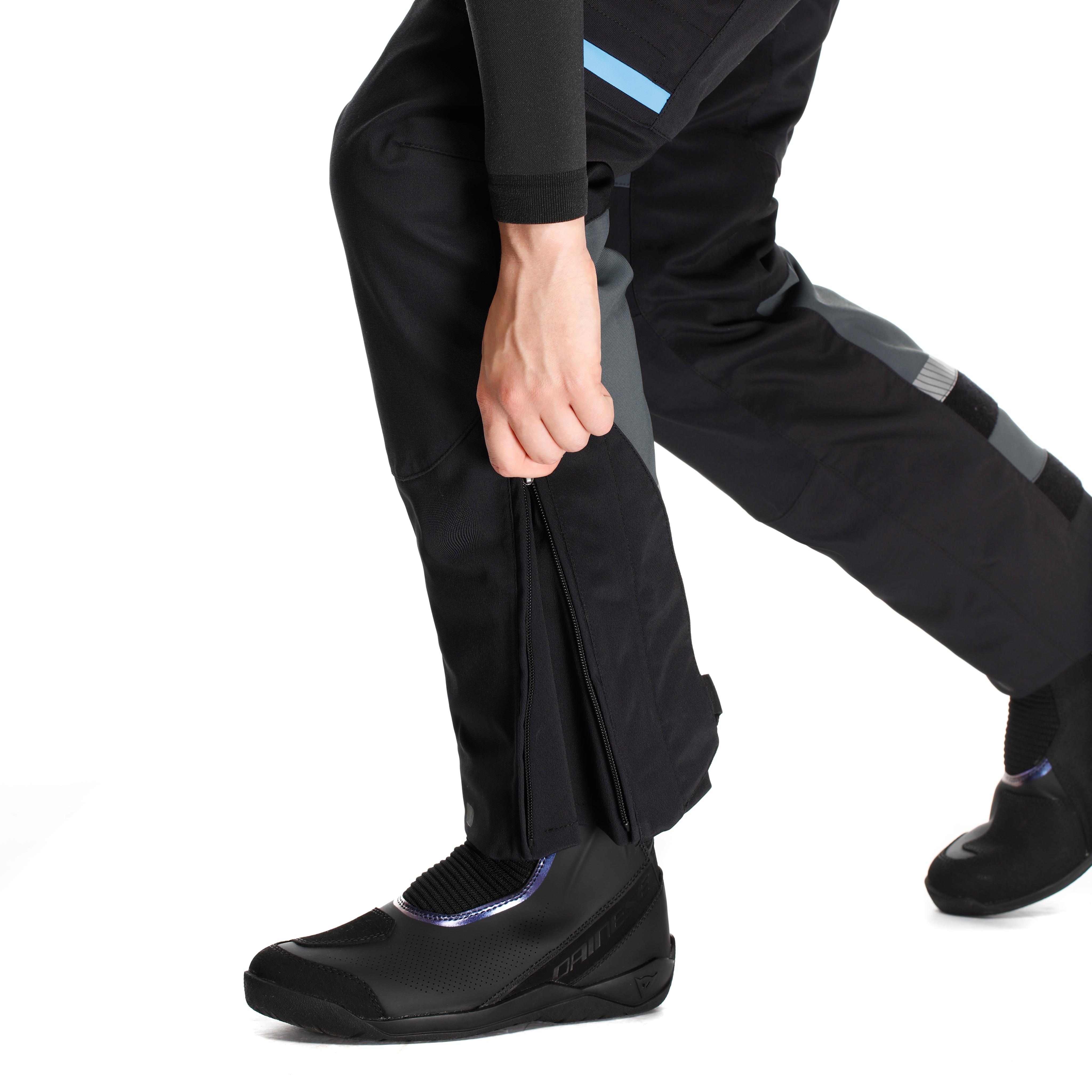 MANGEN ABS&Oslash;LUTESHELL&trade; PRO - WOMEN'S TOURING MOTORCYCLE PANTS - EBONY/BLACK - 13