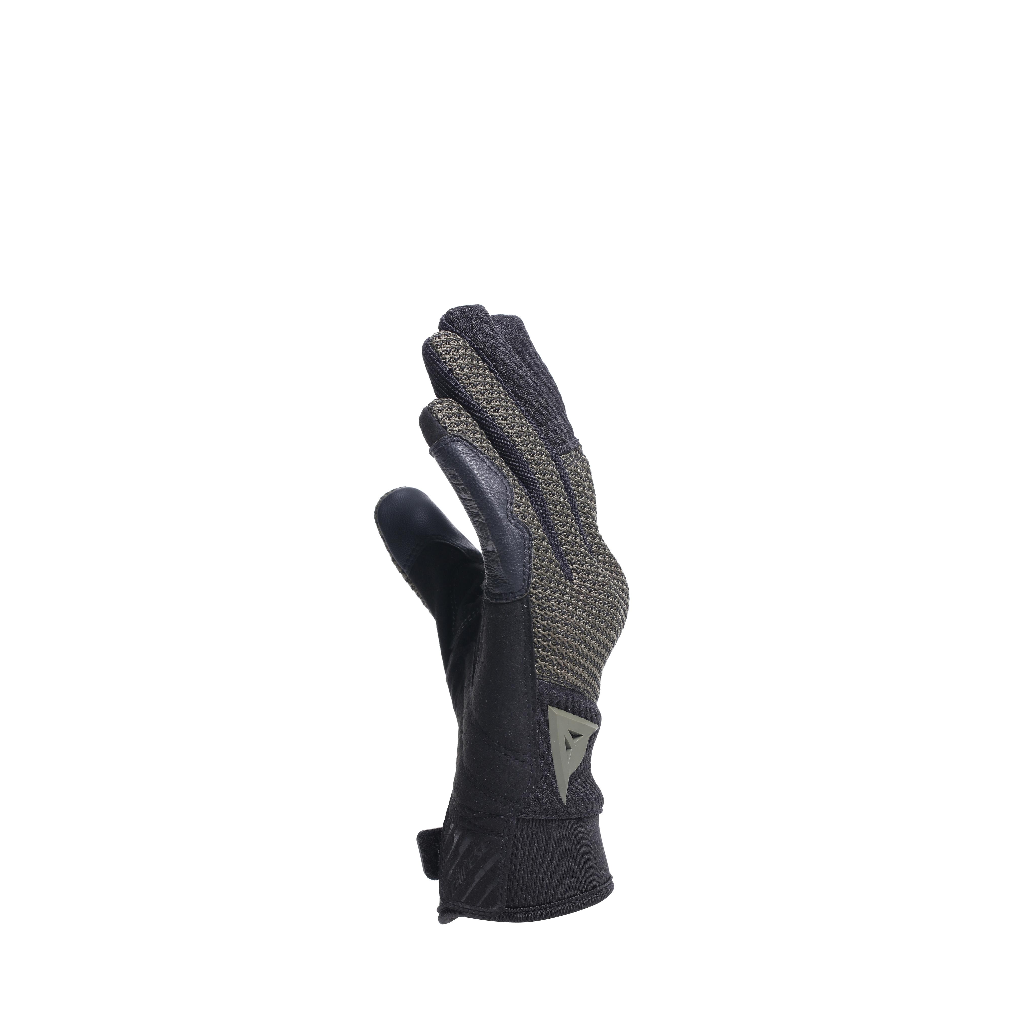 TORINO - MEN'S MOTORCYCLE TEXTILE GLOVES - BLACK/GRAPE-LEAF - 4