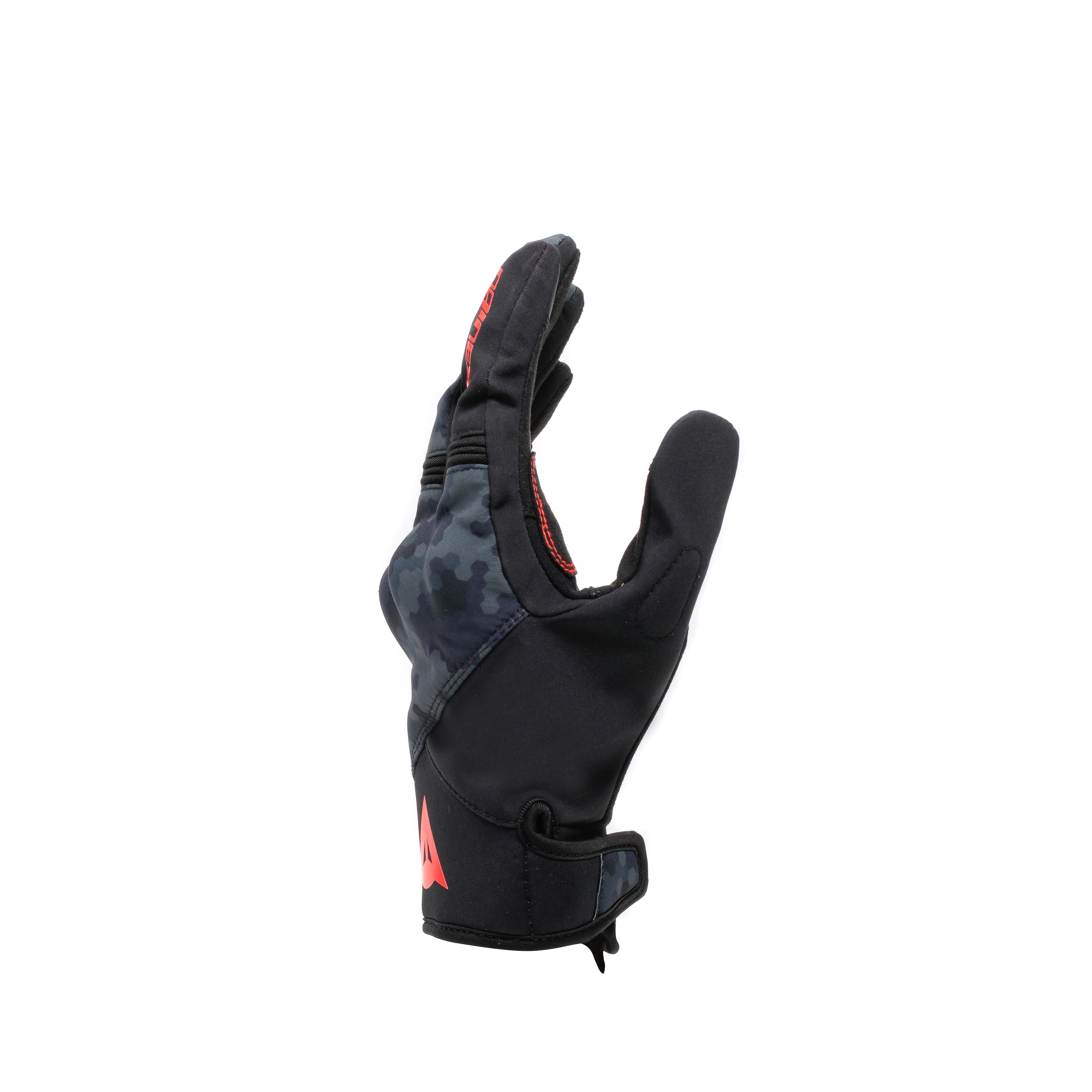INTREPYD - MOTORCYCLE GLOVES - BLACK/GREY-CAMO - 2