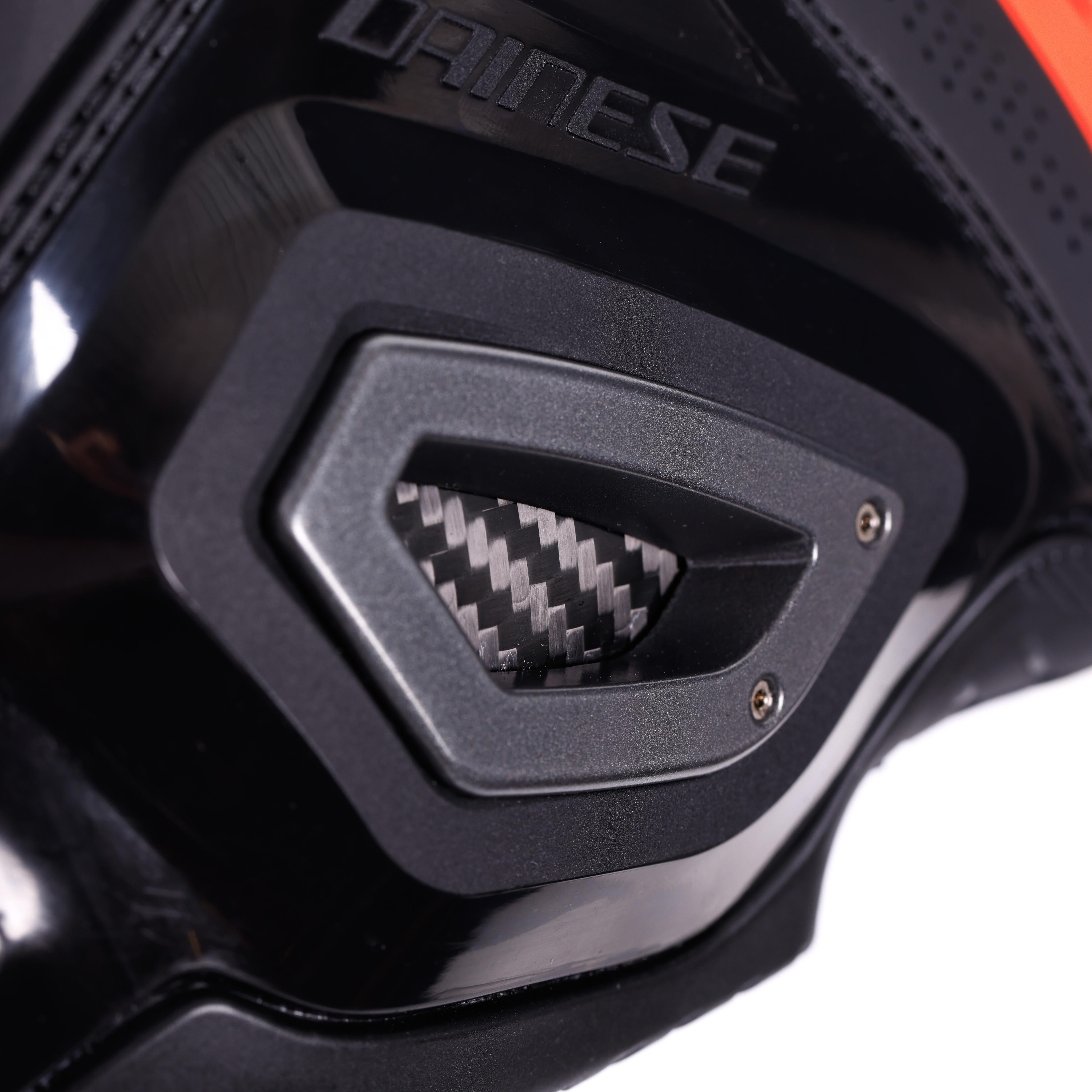 AXIAL 2 AIR - MEN'S MOTORCYCLE RACING SUMMER BOOTS - BLACK/BLACK/RED-FLUO - 5