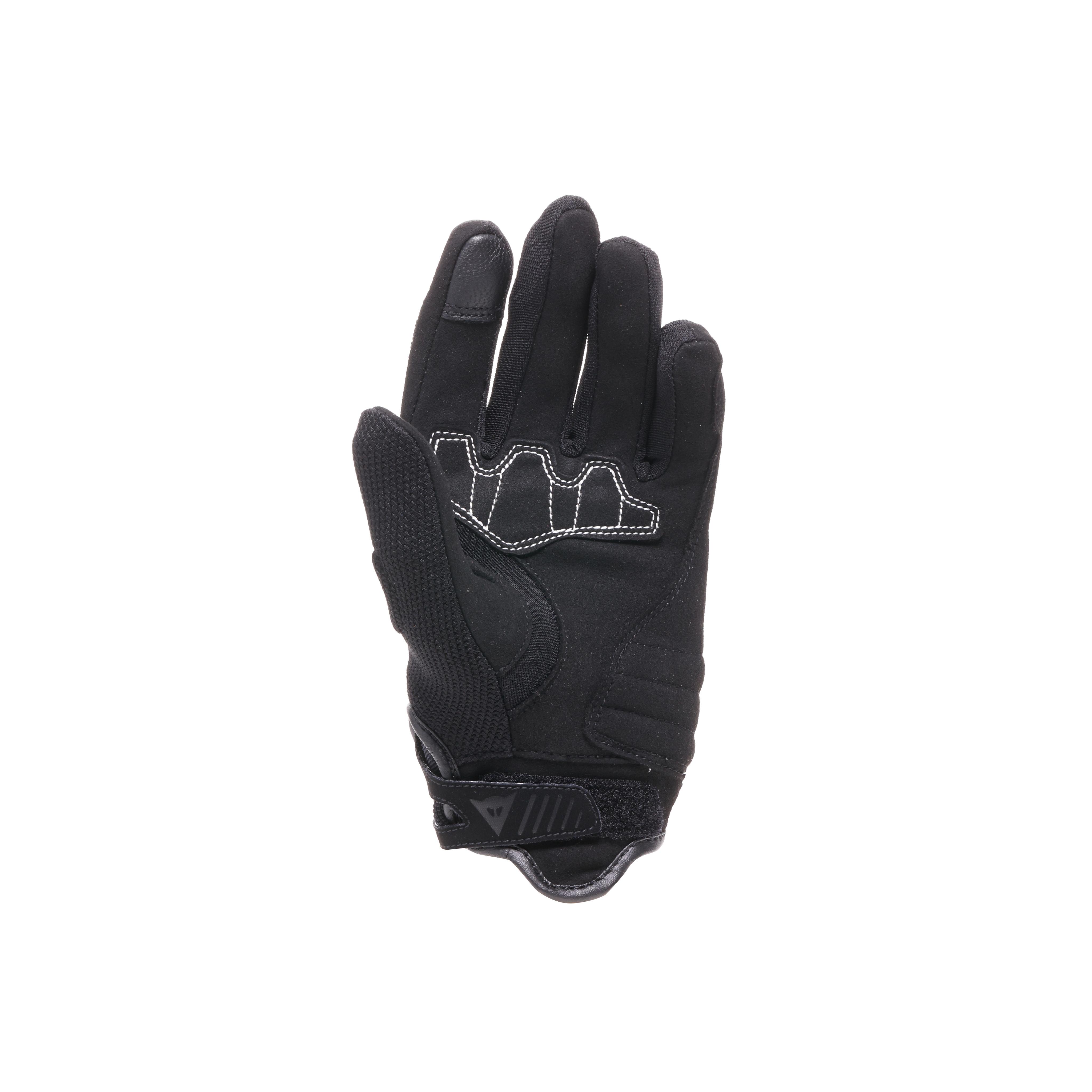 METRAX AIR - GANTS MOTO D'&Eacute;T&Eacute; EN TEXTILE FEMME - BLACK/BLACK/WHITE - 3