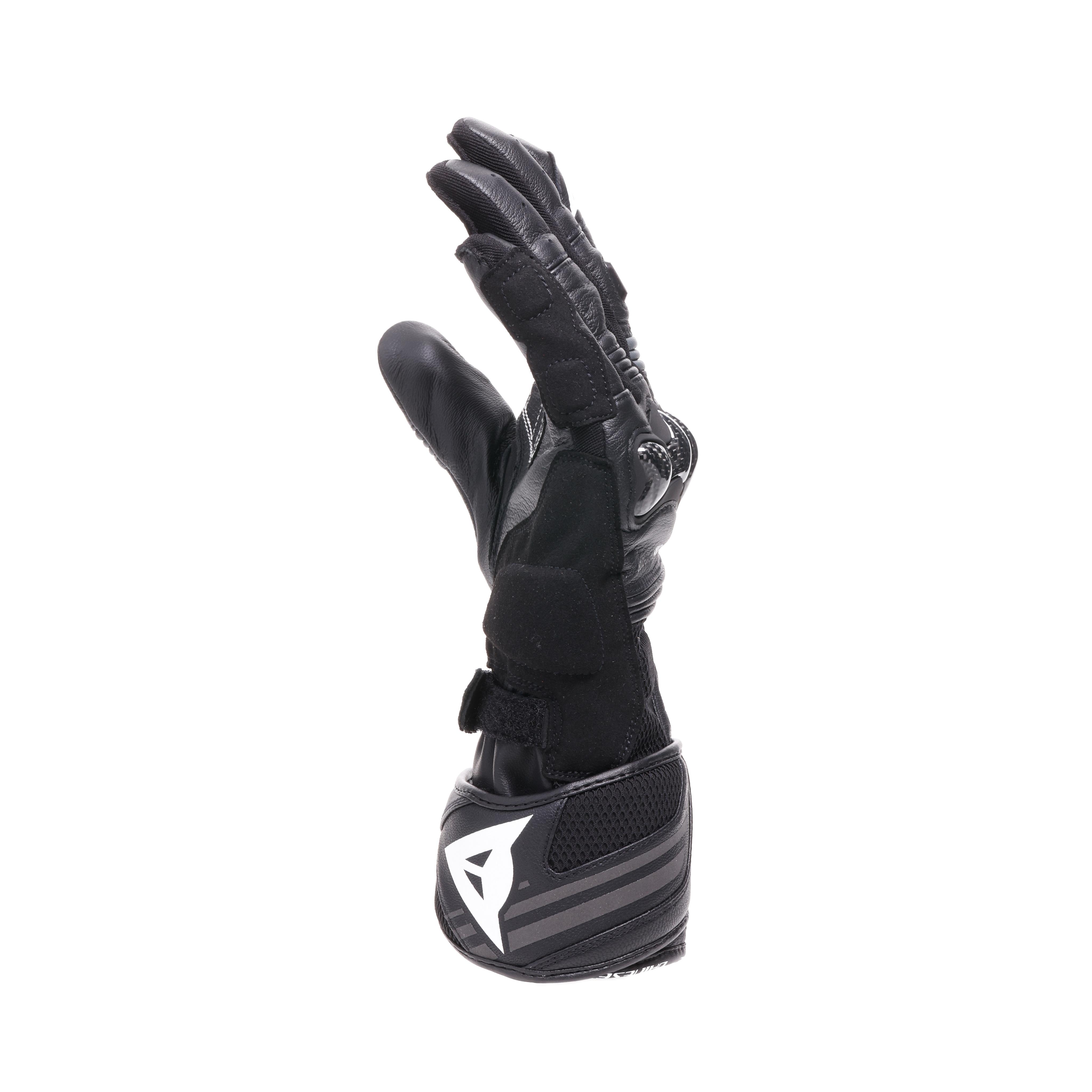 REACTO CARBON LONG - MOTORCYCLE GLOVES IN LEATHER MEN - BLACK/ANTHRACITE - 4