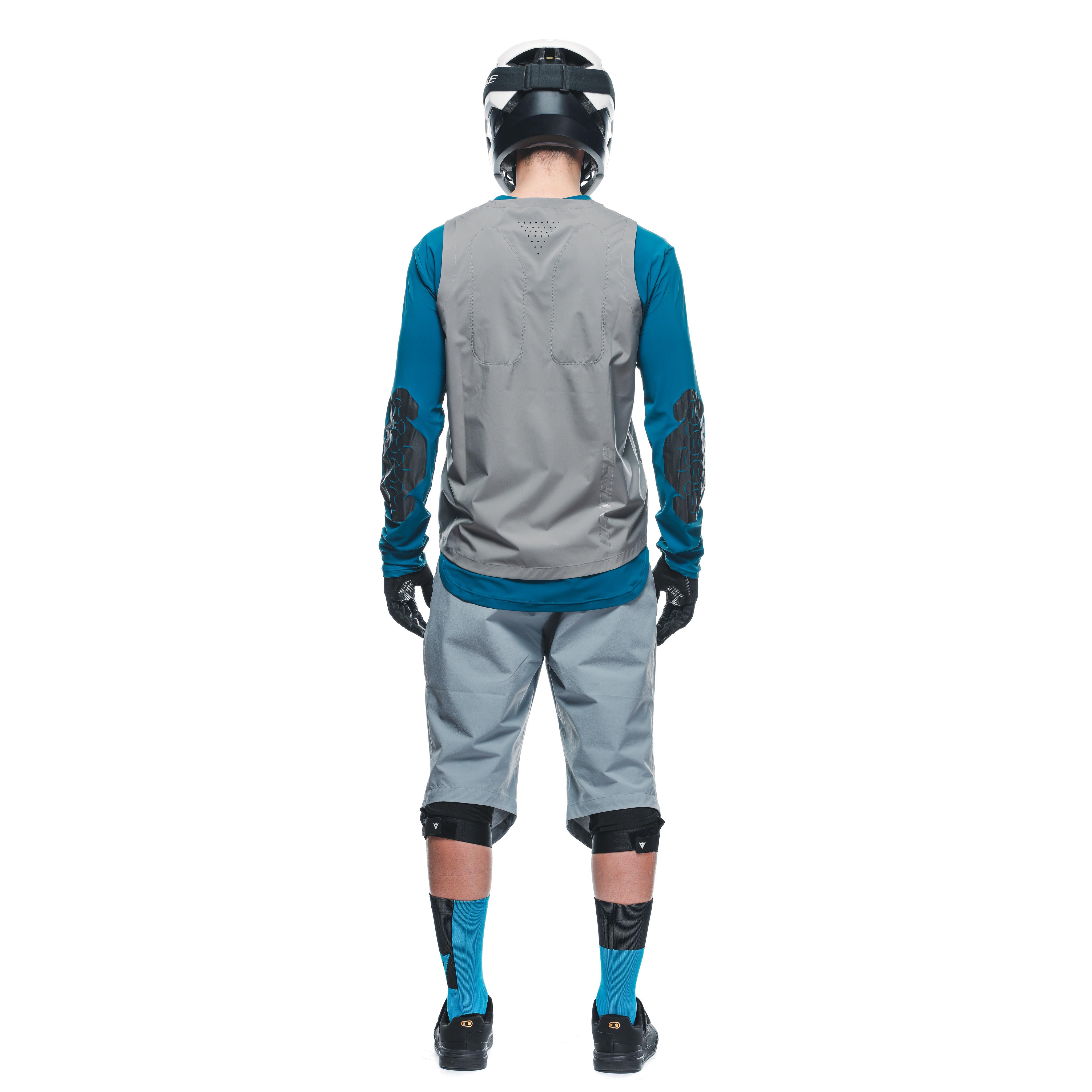 HGC HYBRID - MEN'S WINDPROOF BIKE VEST - GRAY - 5