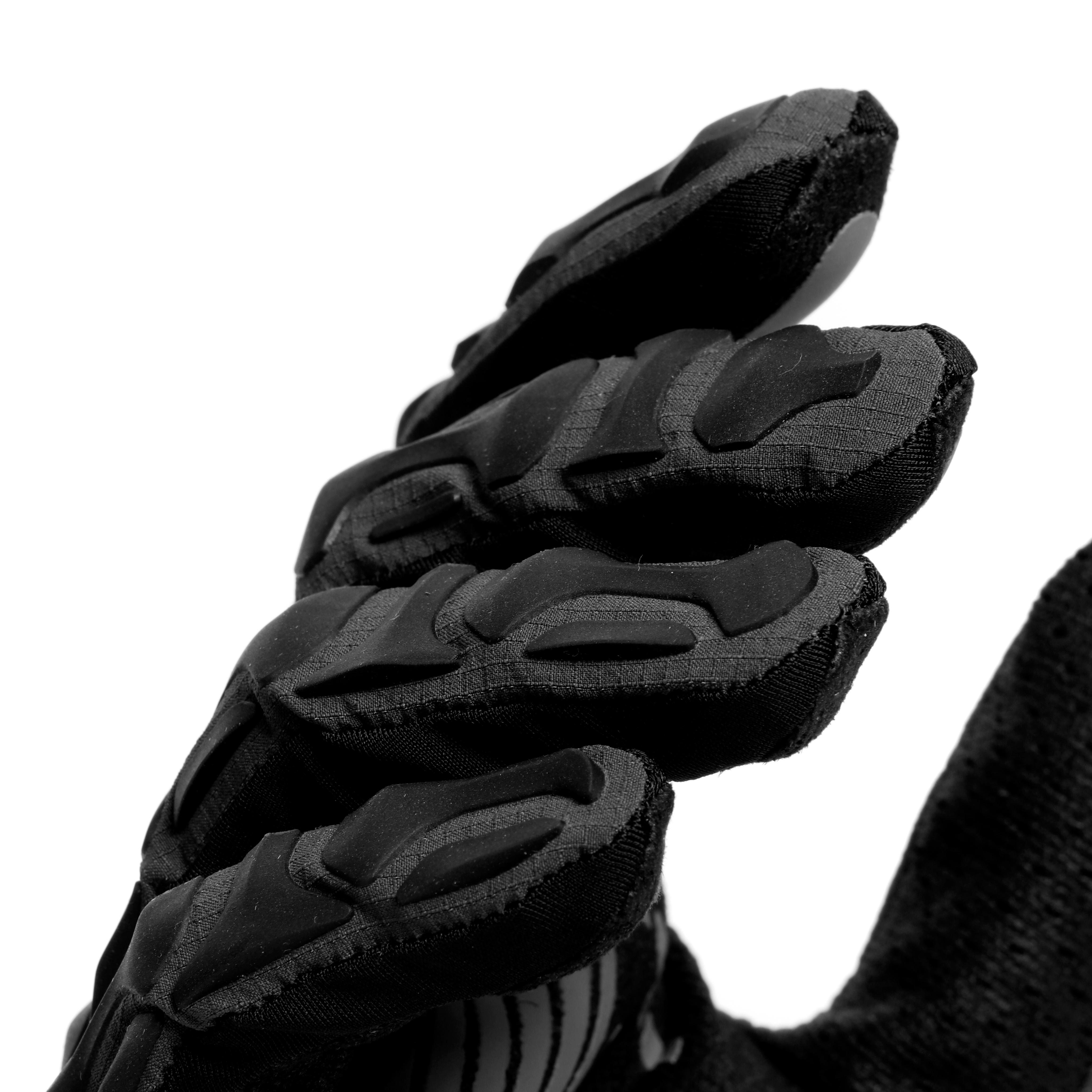 HGR EXT - GANTS DE V&Eacute;LO UNISEXE - BLACK/BLACK - 6