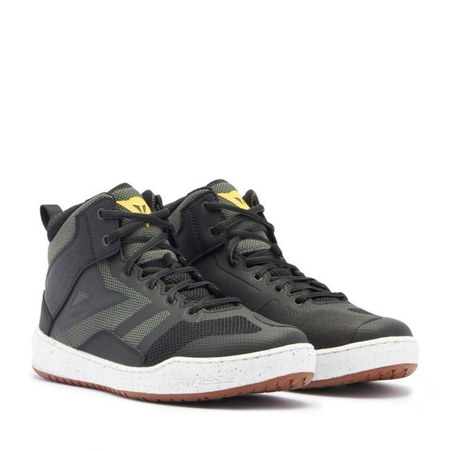 Dainese Men's Black/White/Army Green - Suburb Air - Textile - 40