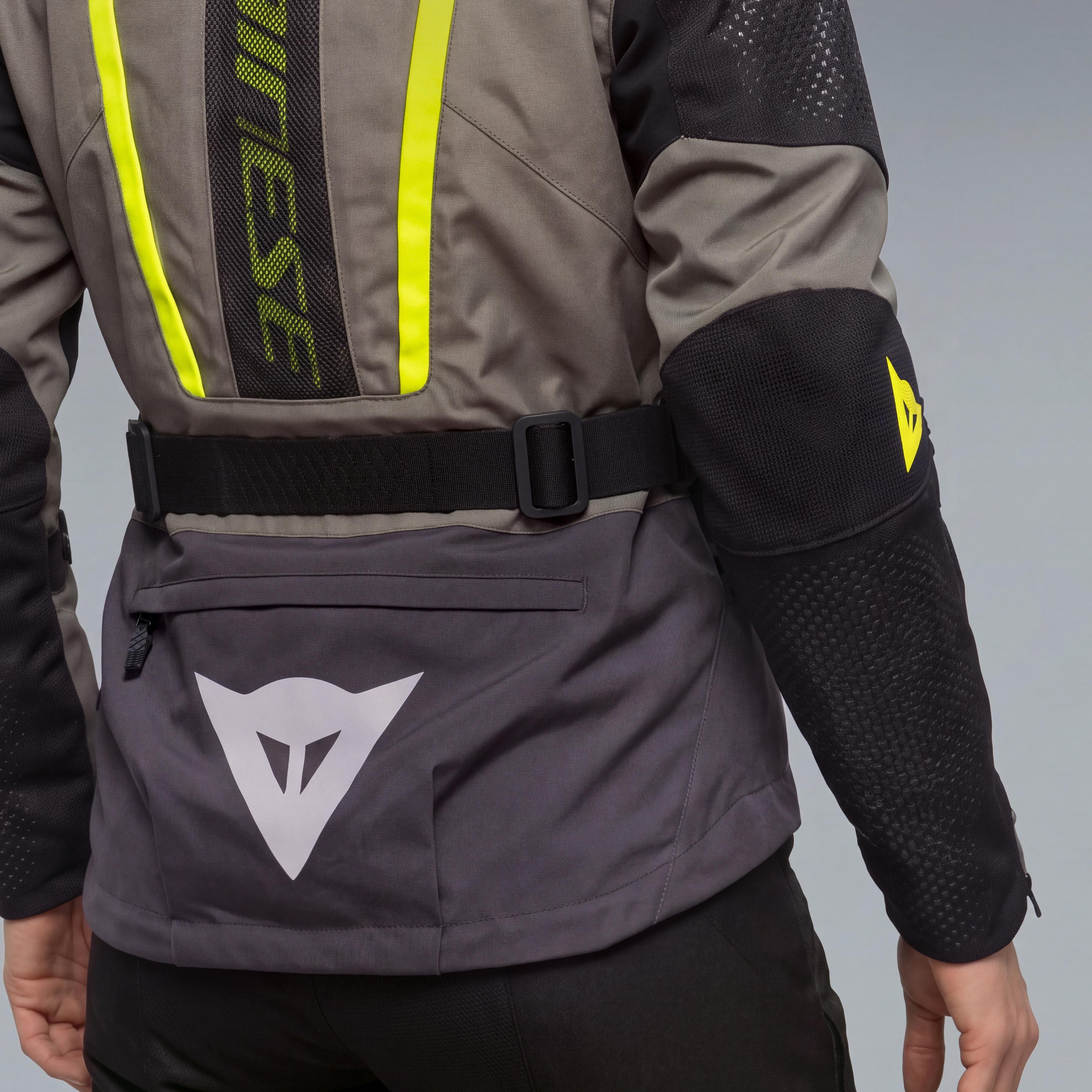 GULLFOSS D-DRY - MOTORCYCLE JACKET WATERPROOF WOMEN - DEEP LICHEN/EBONY - 6