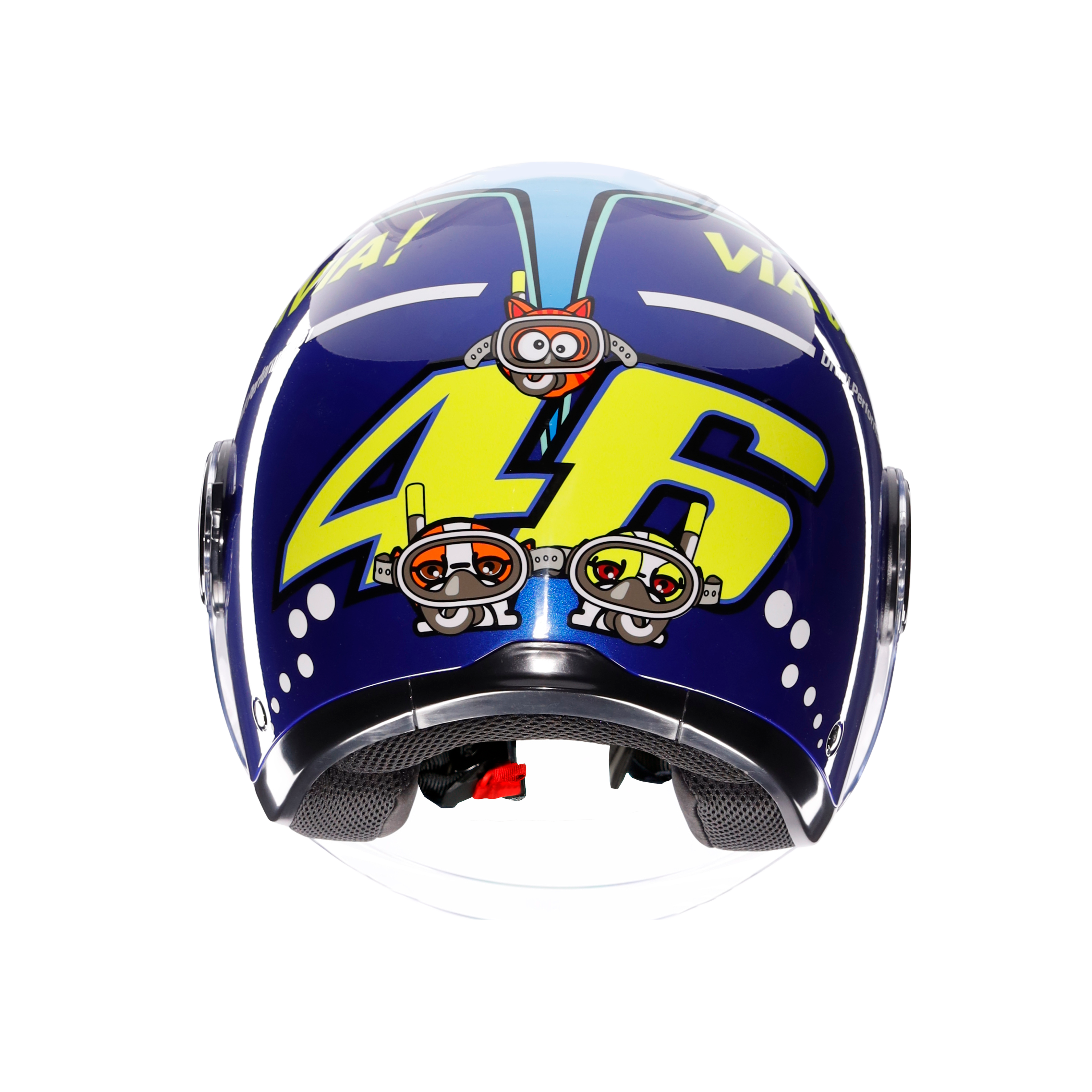 ETERES ROSSI MISANO 2015 - CASQUE MOTO JET E2206 -  - 5