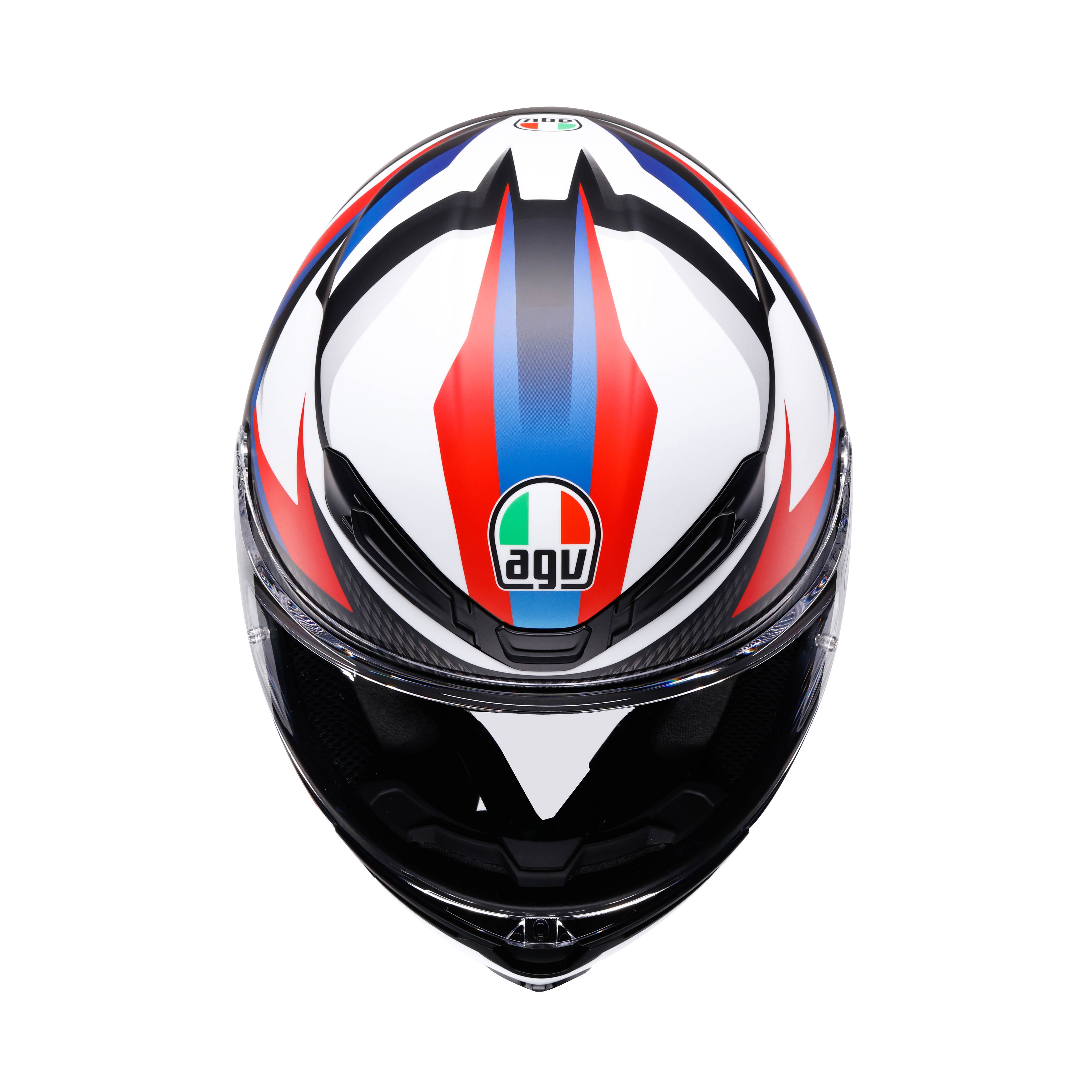 K6 S TIMEWARP MATT BLACK/RED/BLUE - CASQUE MOTO INT&Eacute;GRAL E2206 -  - 7