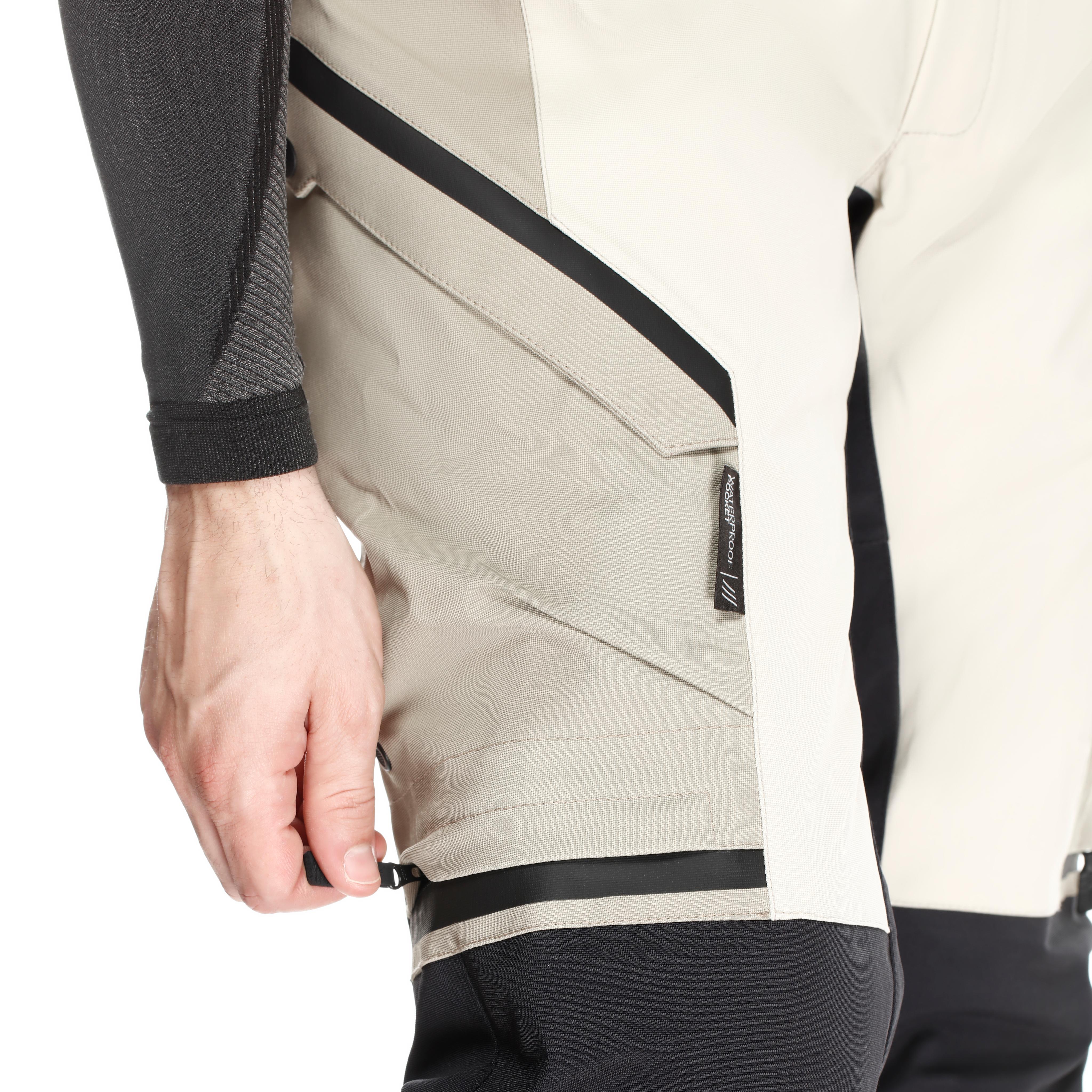 MANGEN ABS&Oslash;LUTESHELL&trade; PRO - PANTALON DE MOTO TOURING HOMME - BLACK/TIDAL FOAM - 6