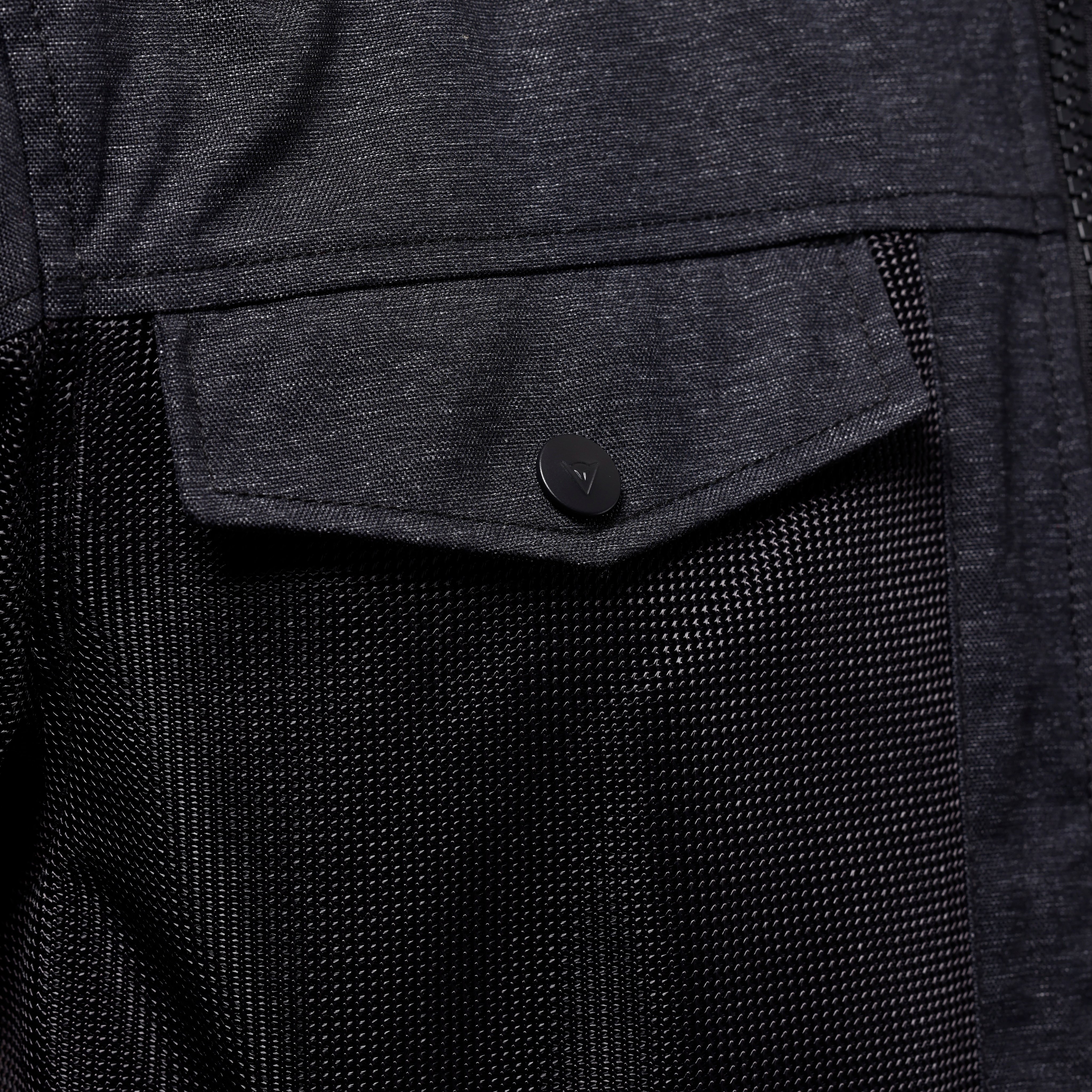ALFAMA AIR TEX - BLOUSON MOTO D'&Eacute;T&Eacute; EN MESH HOMME - DARK GREY/BLACK - 8
