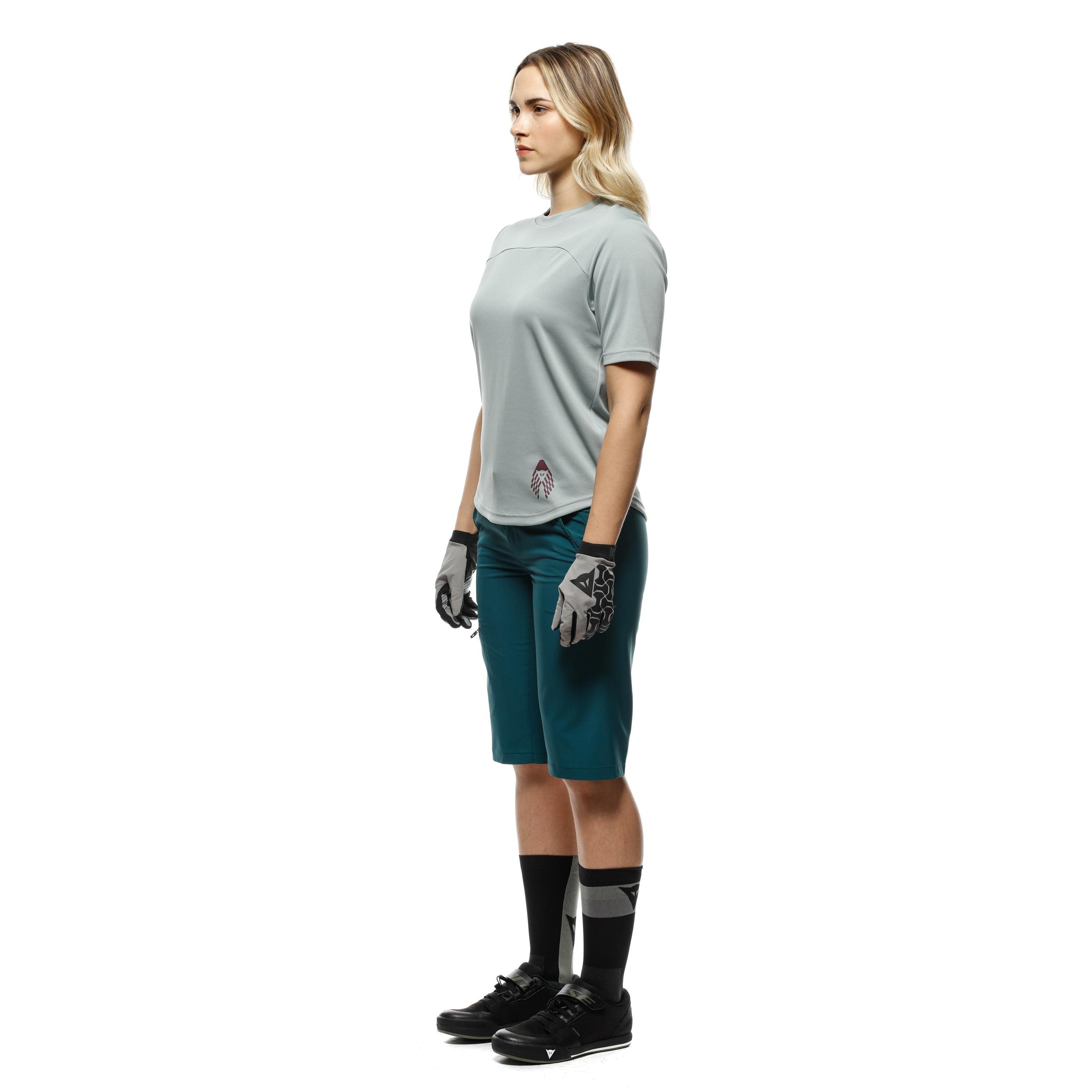 HG OMNIA - PANTALONS COURTS V&Eacute;LO POUR FEMME - DEEP GREEN - 4