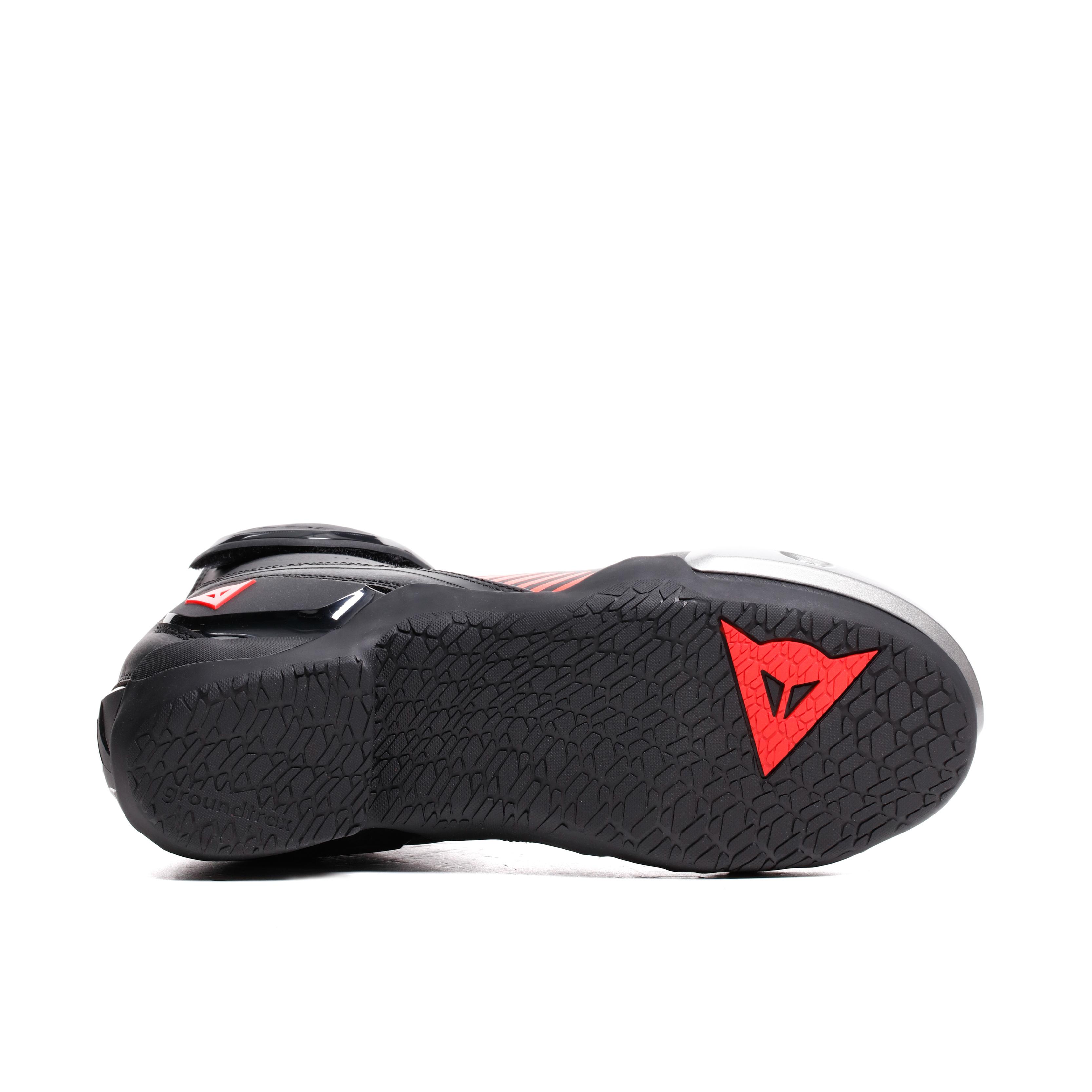 SUPERYA - CHAUSSURES DE MOTO SPORTIVES - BLACK/RED FLUO - 4