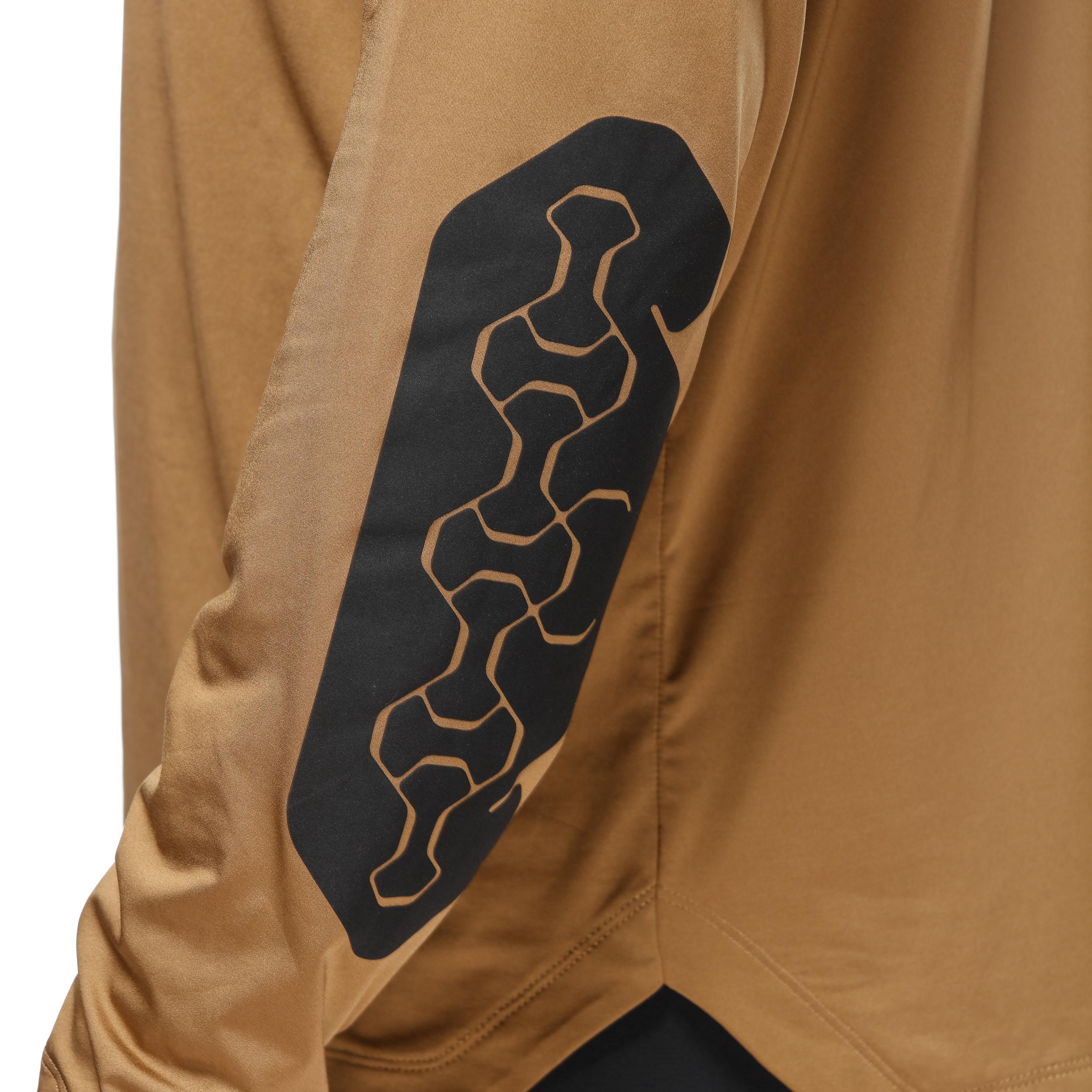 HG ROX JERSEY LS - MEN'S LONG SLEEVE BIKE T-SHIRT - BROWN - 8