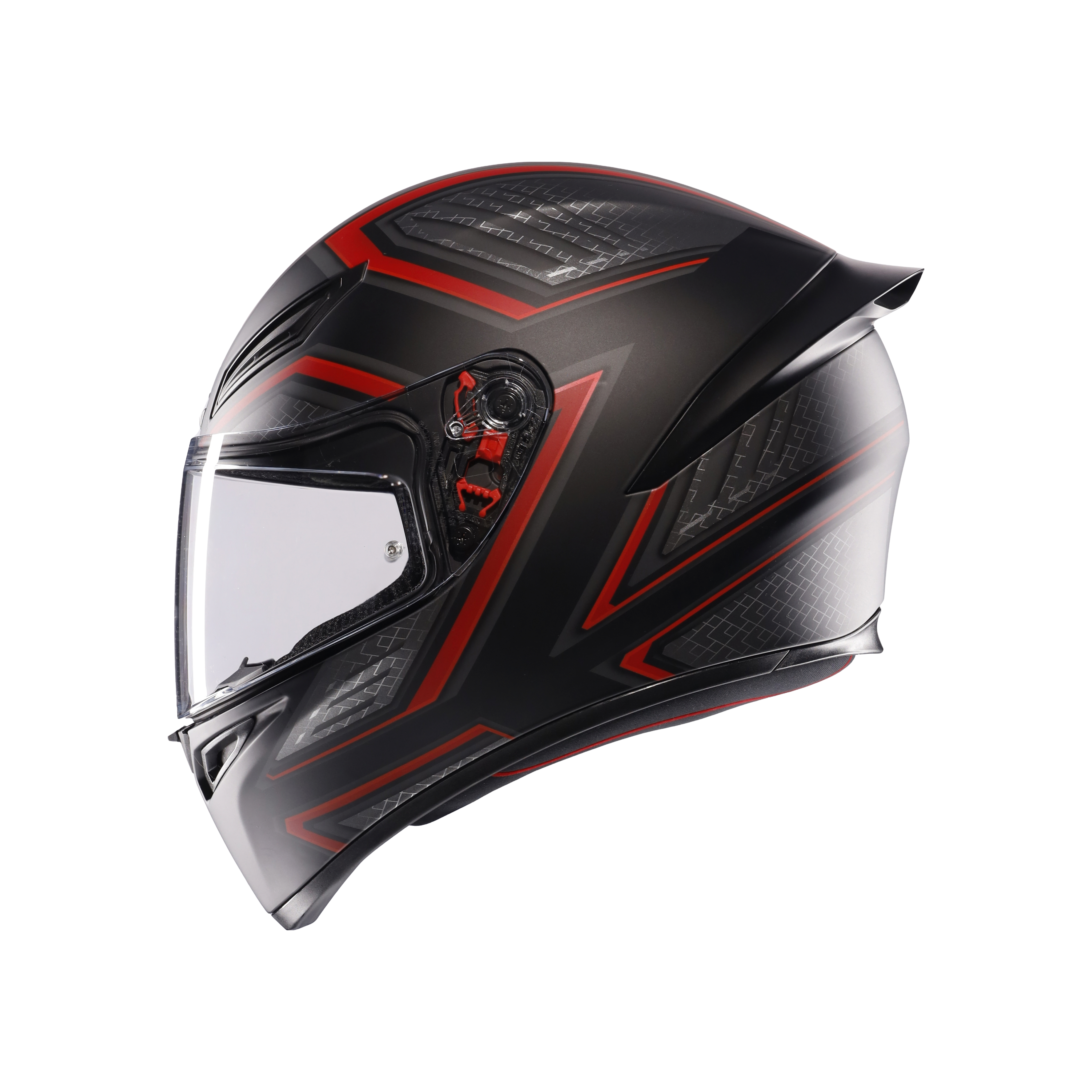 K1 S SLING MATT BLACK/RED - CASQUE MOTO INT&Eacute;GRAL E2206 -  - 2
