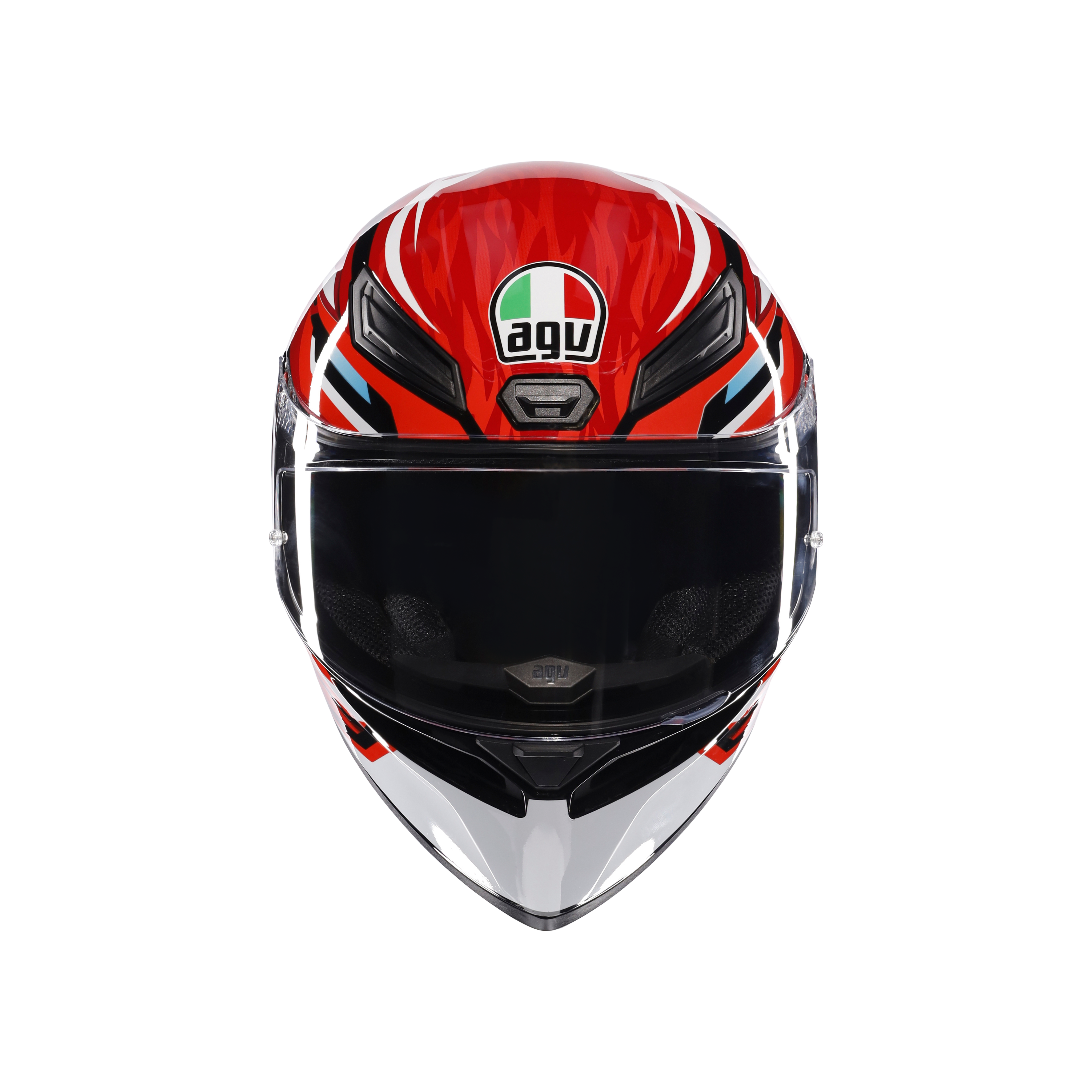 K1 S LION BLACK/RED/WHITE - CASCO MOTO INTEGRAL DOT (E2206) -  - 7