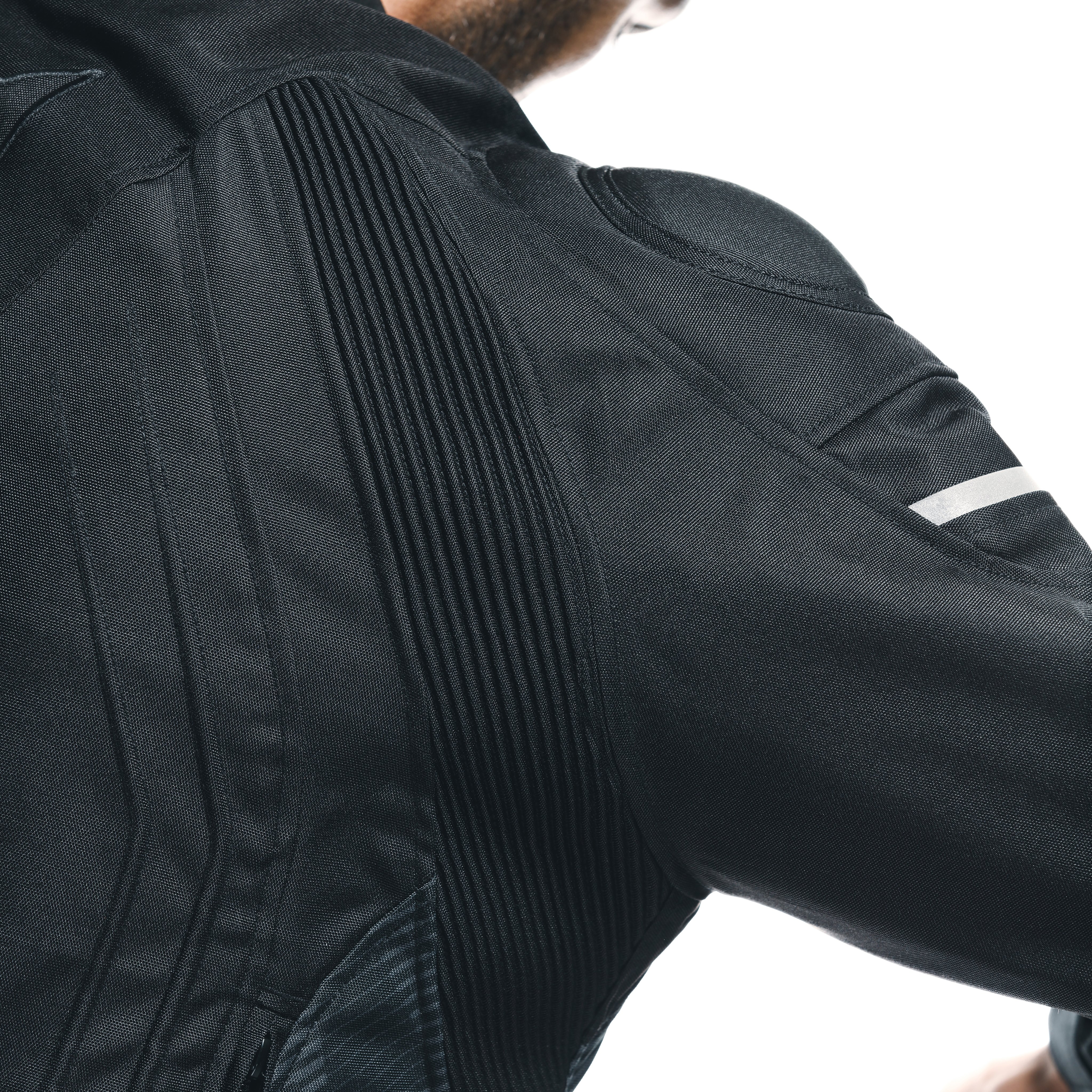 AVRO 5 - CHAQUETA DE MOTO DE TELA PARA HOMBRE - BLACK/BLACK/BLACK - 12