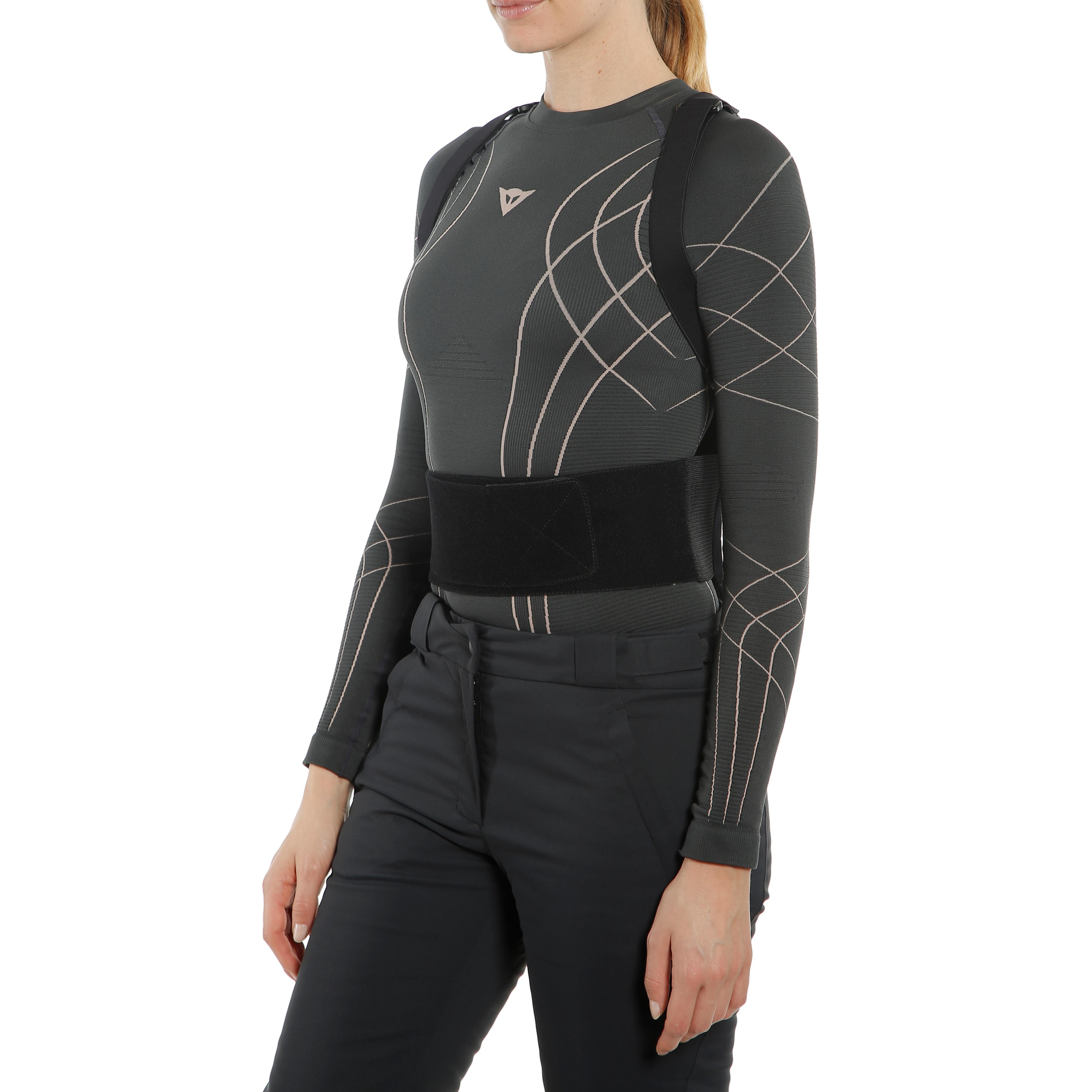 AUXAGON 1 SKI BACK PROTECTOR - STRETCH-LIMO/BLACK - 3