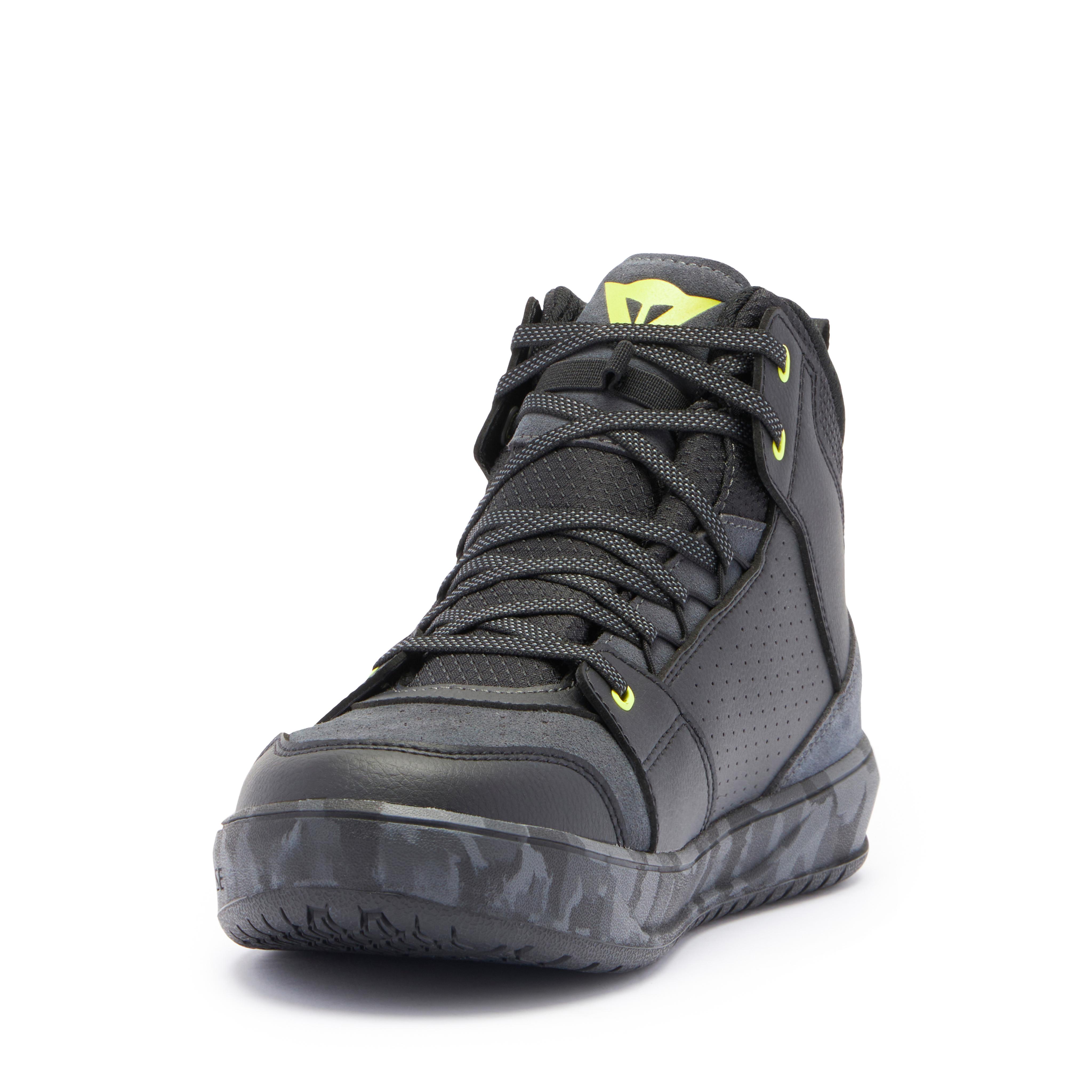 SUBURB D-WP&reg; ZAPATOS IMPERMEABLES MOTO HOMBRE - BLACK/CAMO/ACID YELLOW - 8