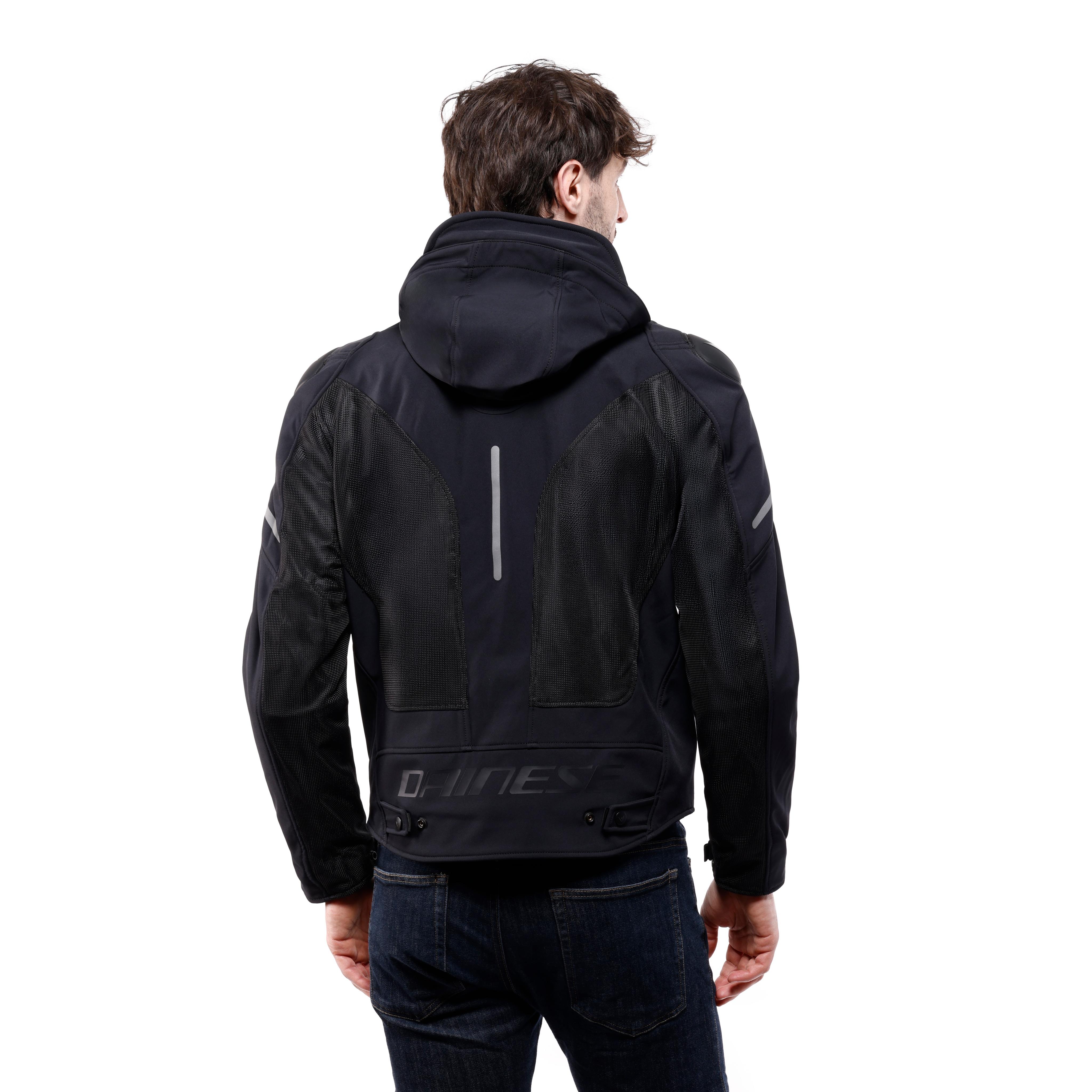 SUPER SPRINT AIR TEX - MEN'S SUMMER MESH MOTORCYCLE JACKET - BLACK/WHITE - 4