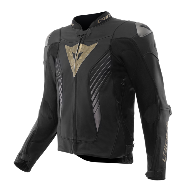 Dainese - Super Speed 5 - Cuir - Men - Black/black/gold - 54