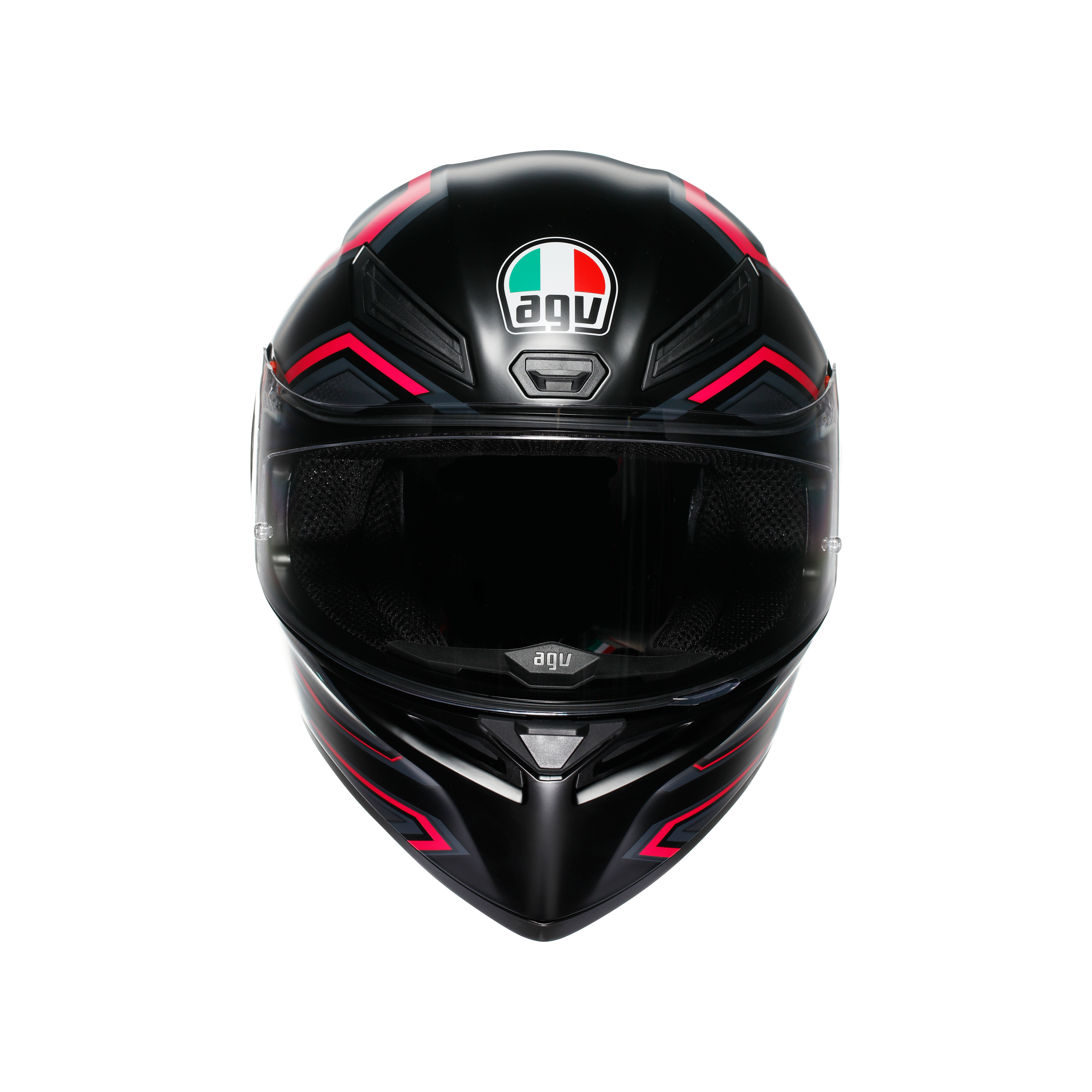 K1 S SLING MATT BLACK/PINK - MOTORBIKE FULL FACE HELMET DOT (E2206) -  - 7