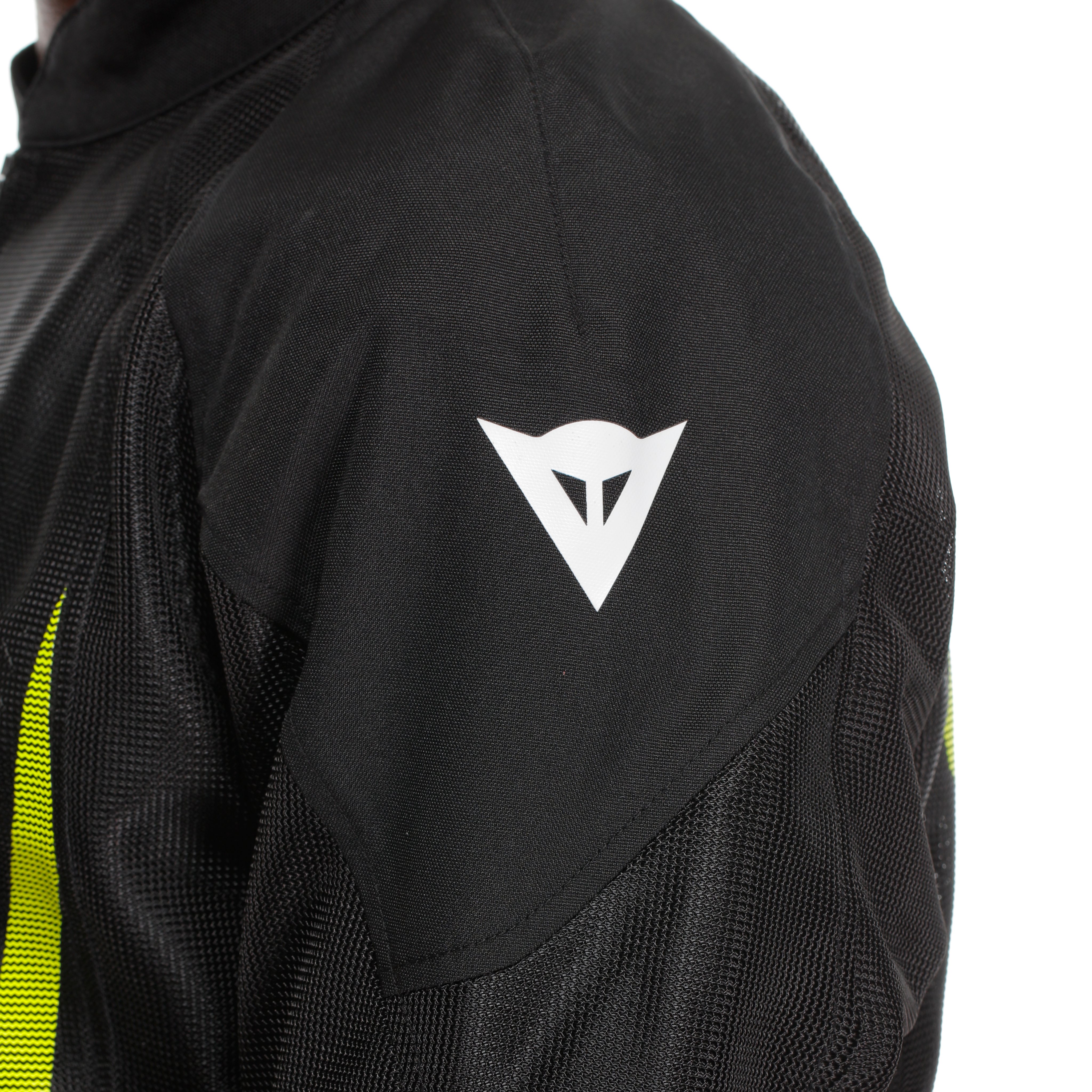 HEROSPHERE AIR TEX - GIACCA MOTO IN TESSUTO UOMO - BLACK/WHITE/YELLOW-FLUO - 7