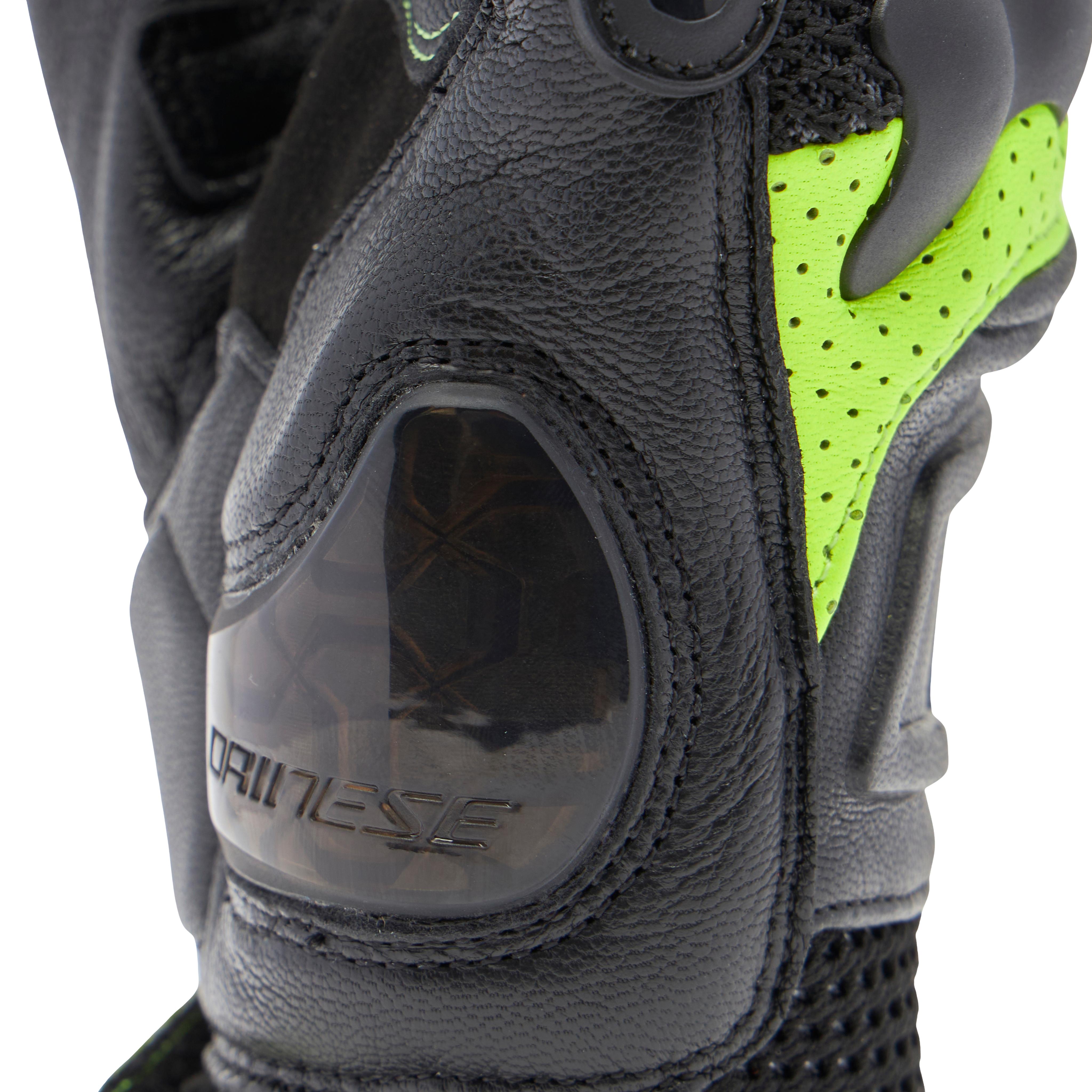 X-RIDE 2 ERGO-TEK - MEN'S MOTORCYCLE GLOVES - BLACK/YELLOW-FLUO - 7