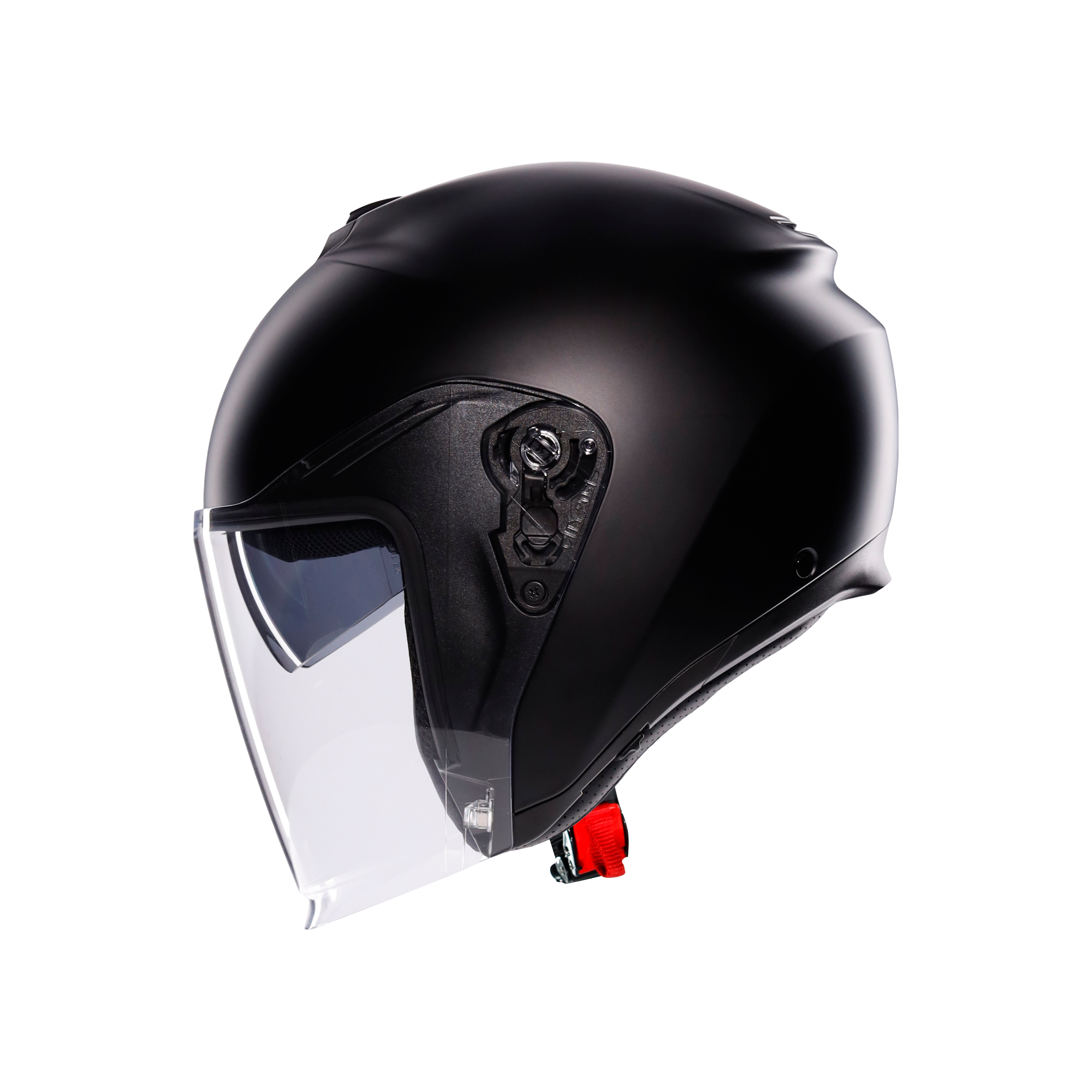 IRIDES MONO MATT BLACK - CASQUE MOTO JET E2206 -  - 4