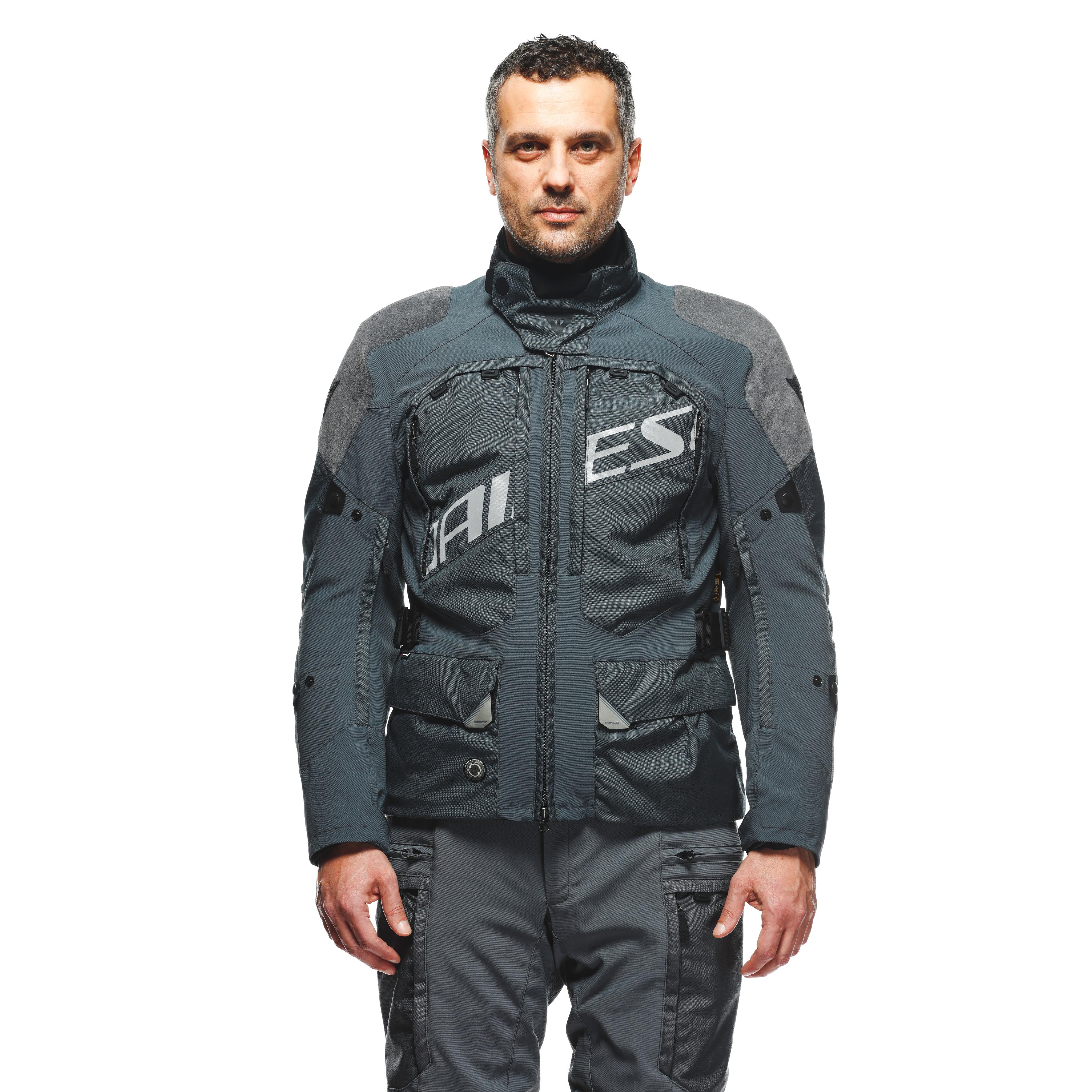SPRINGBOK 3L ABSOLUTESHELL&trade; - MEN'S WATERPROOF MOTORCYCLE JACKET - IRON-GATE/IRON-GATE - 5