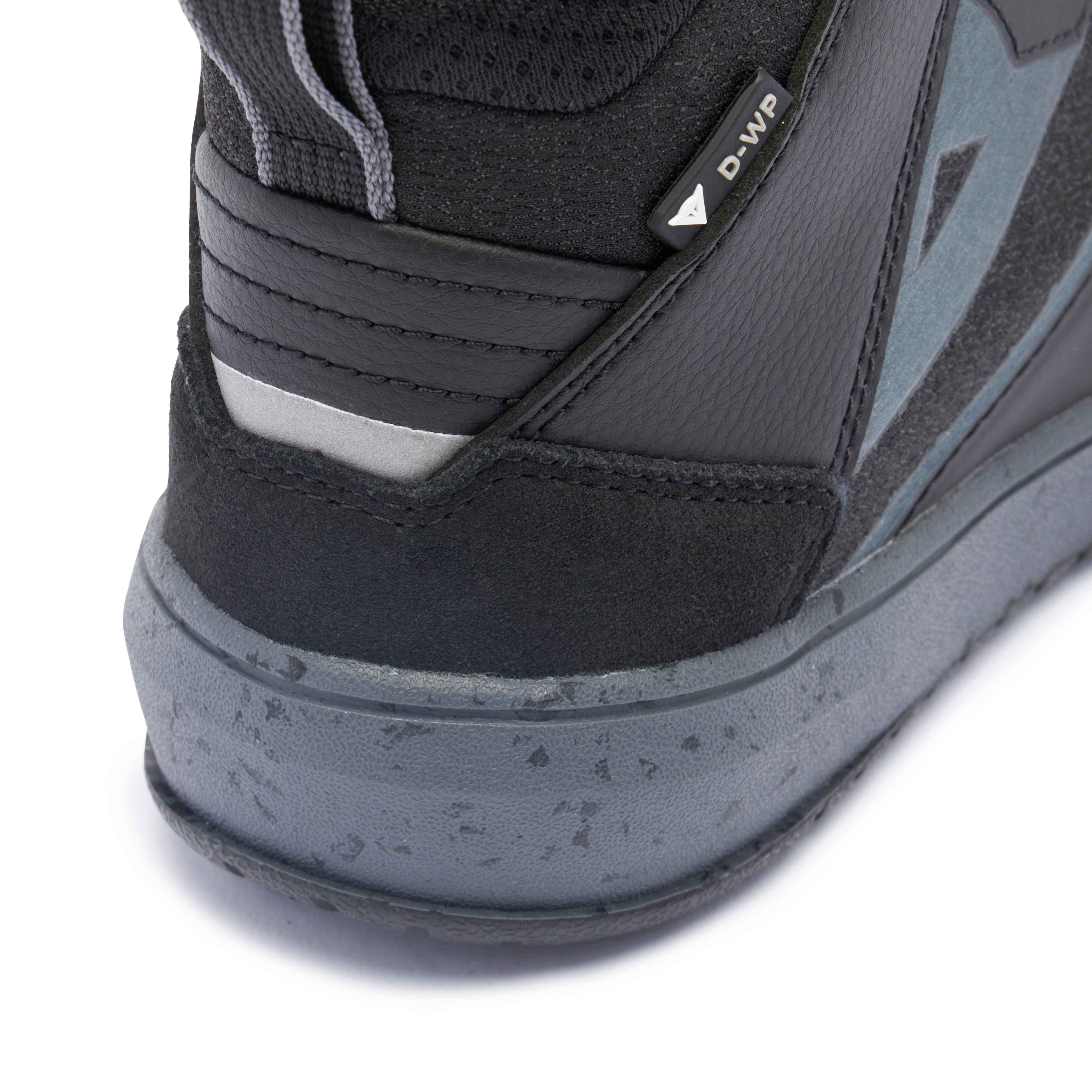 SUBURB D-WP&reg; ZAPATOS IMPERMEABLES MOTO MUJER - BLACK/IRON GATE/METAL - 8