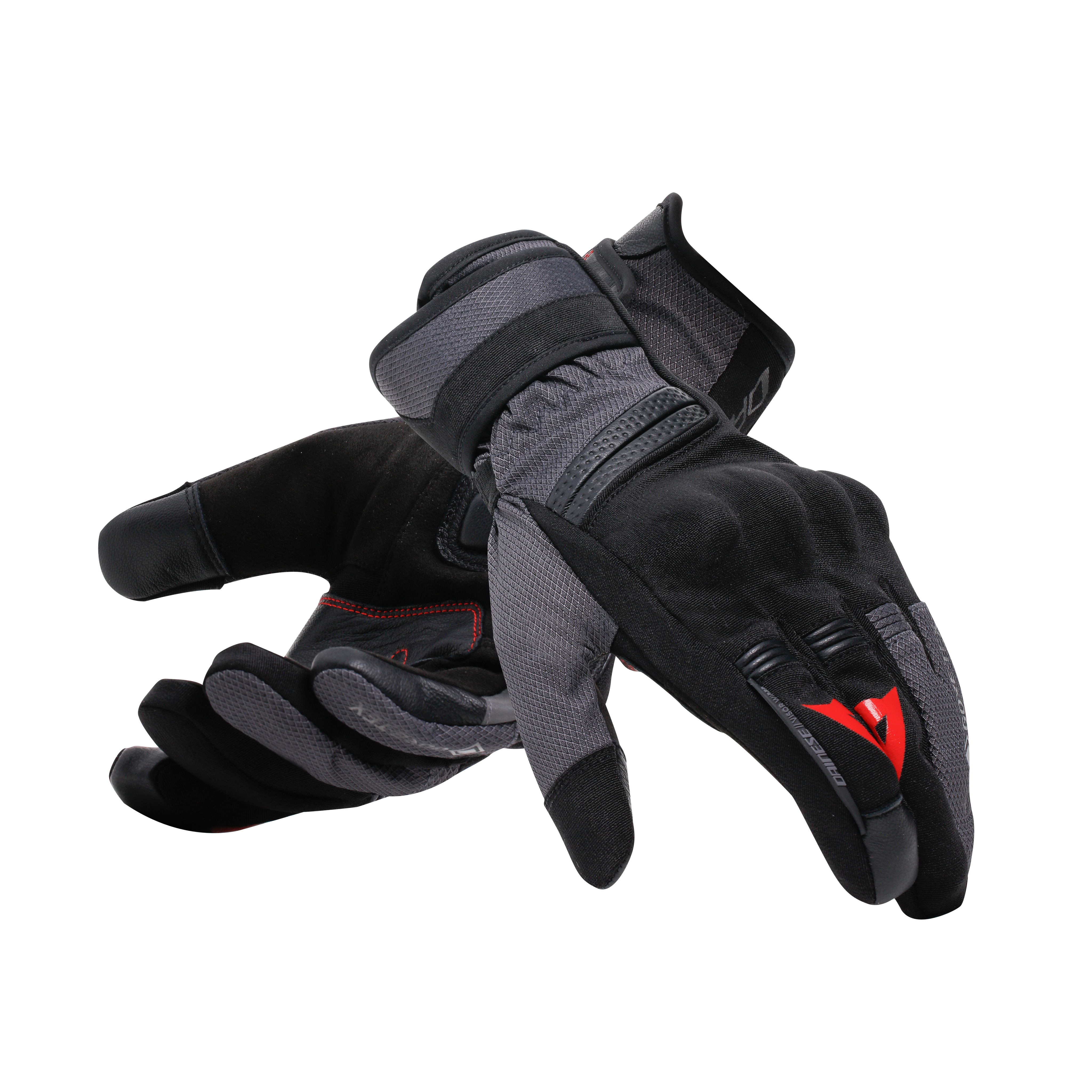 TEYDE GORE-TEX&reg; - WATERPROOF MOTORCYCLE GLOVES - BLACK/IRON-GATE - 5