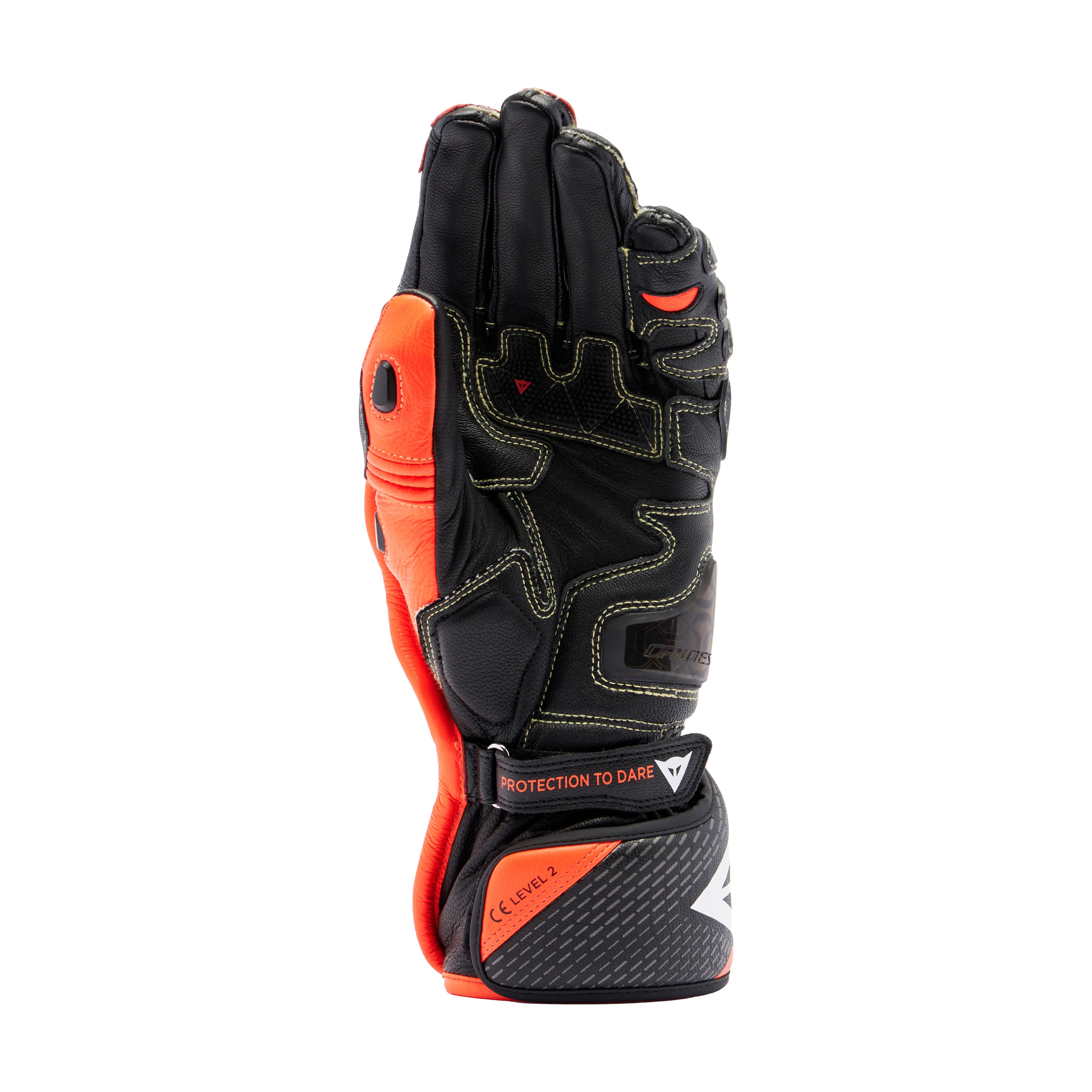 FULL METAL 7 GLOVES - BLACK/RED FLUO - 3