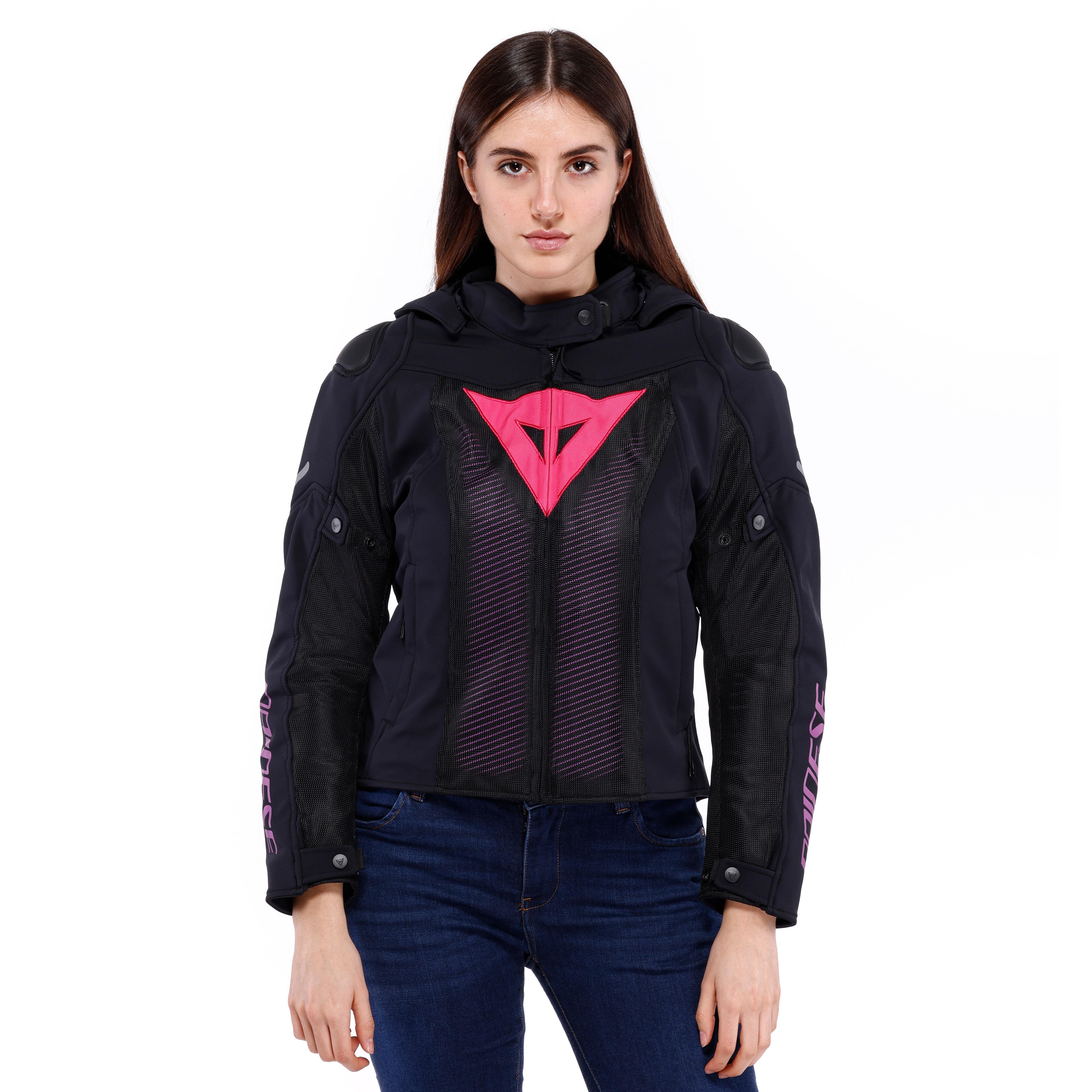 AIR FRAME 3 TEX - WOMEN'S SUMMER MOTORCYCLE JACKET IN FABRIC - LIGHT GRAY/LIGHT GRAY/BLACK - 3