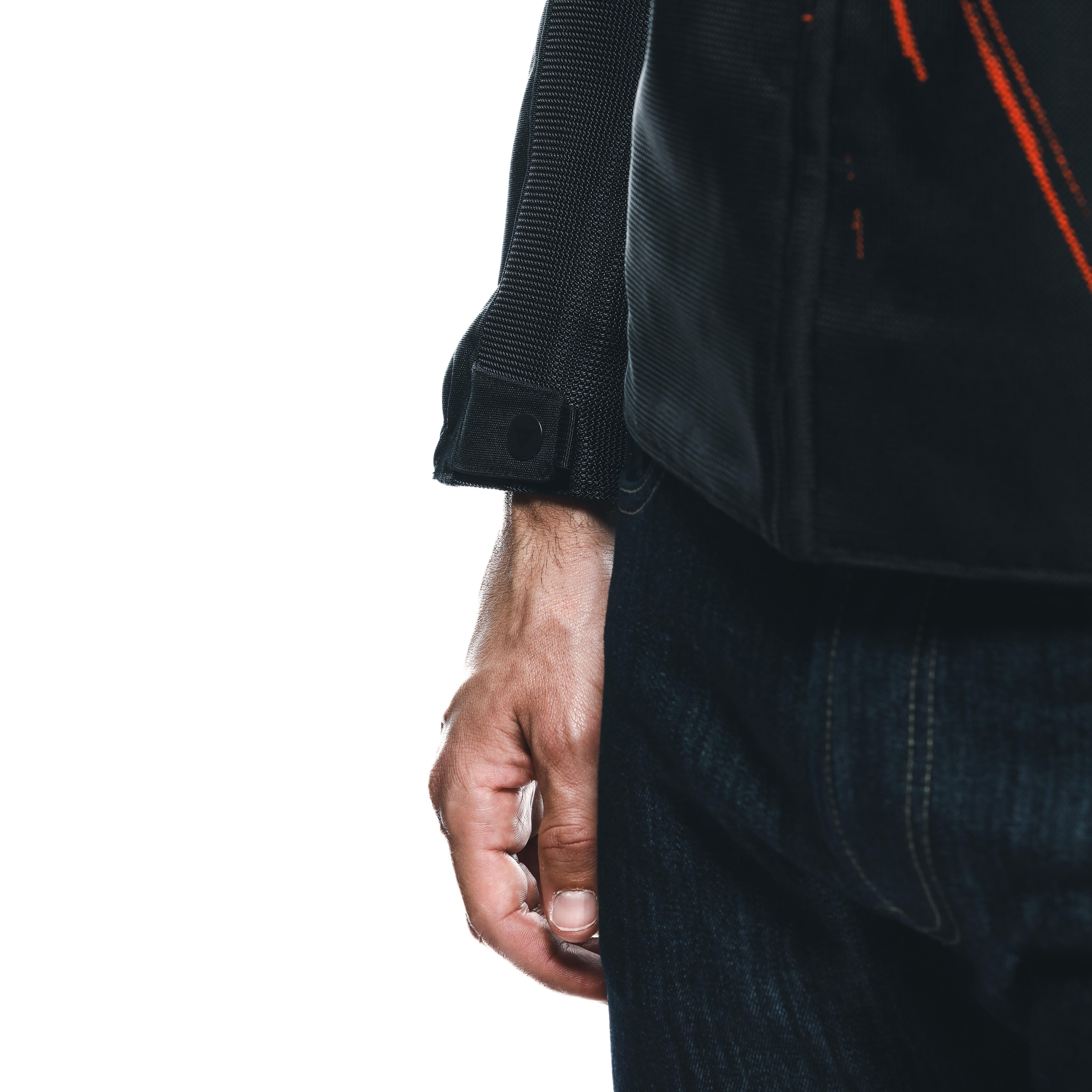 HEROSPHERE AIR - CHAQUETA DE MOTO VERANO HOMBRE - BLACK/RED TARMAC - 9