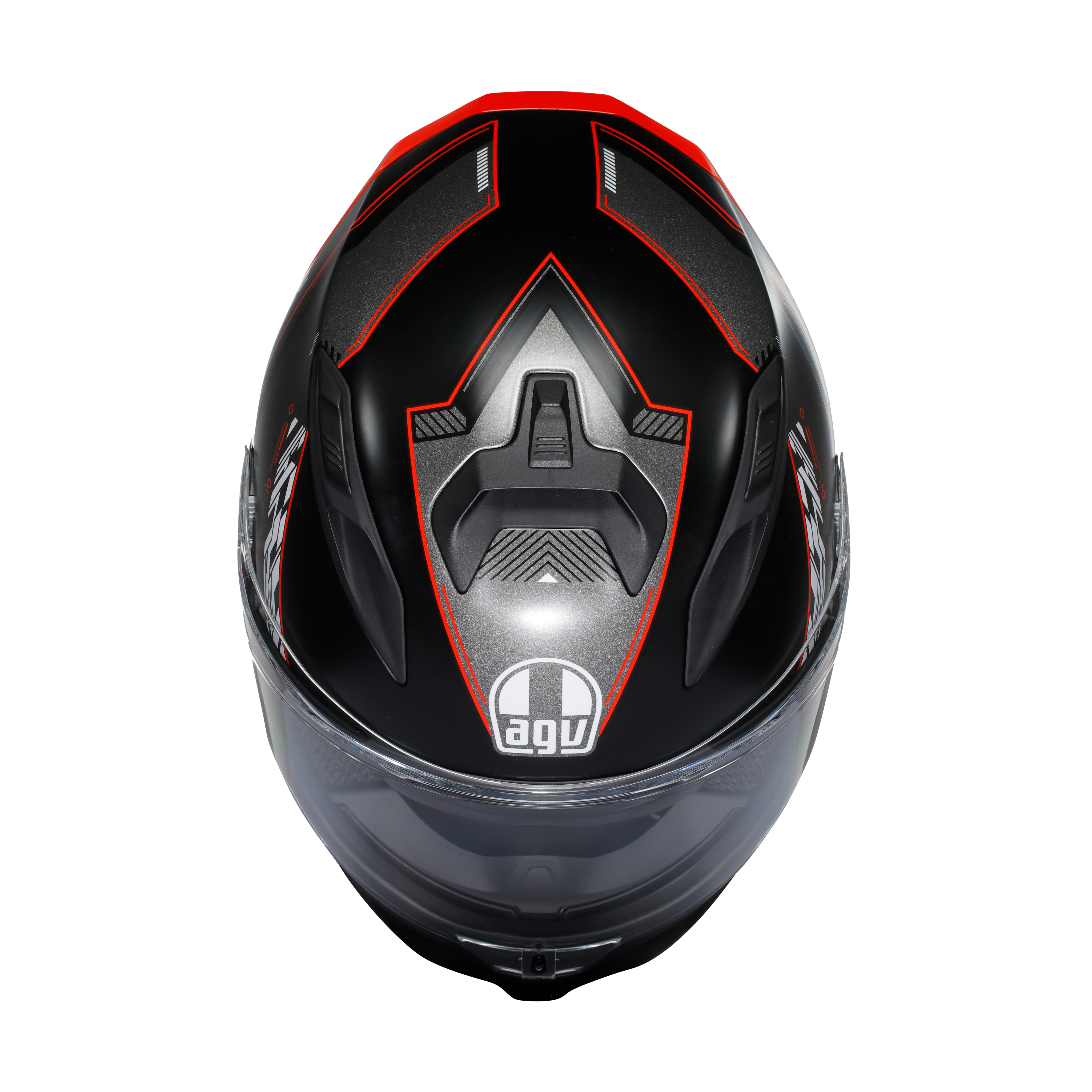 K7 MPLK KYBER MATT BLACK/RED - MOTORBIKE FULL FACE HELMET DOT (E2206) -  - 7