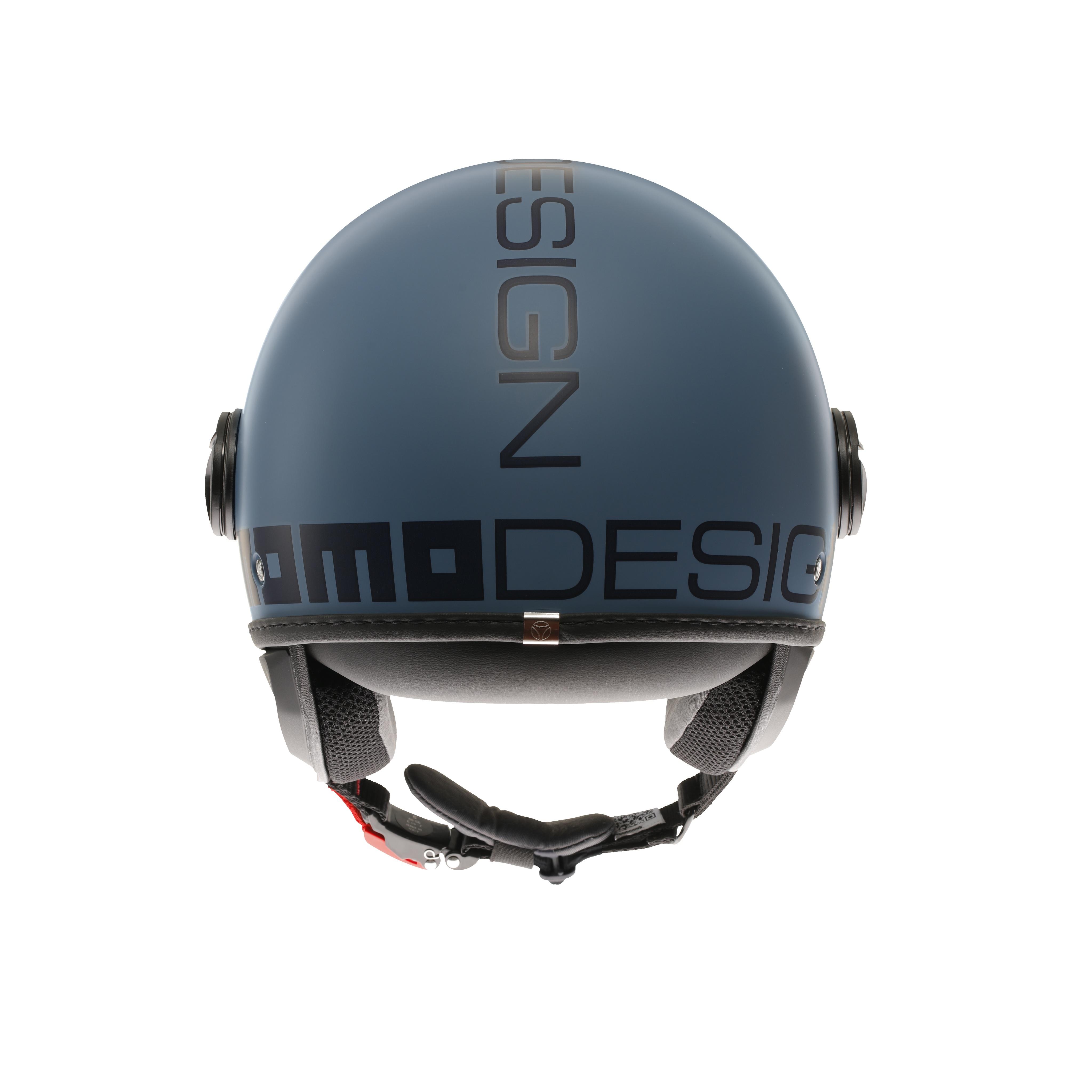 MOMODESIGN FGTR CLASSIC MATT BLAU / BLAU - JET-HELM MIT VISIER E2206 -  - 5