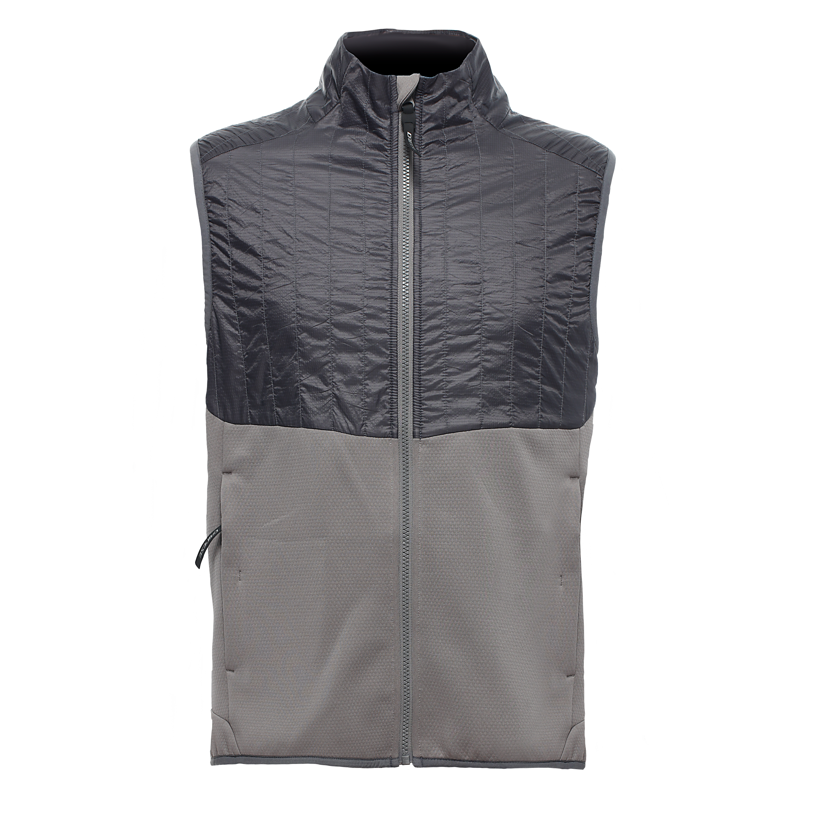 MEN'S W001 HYBRID TECHNICAL SKI GILET - SILVER-FILIGREE/CASTLE-ROCK - 1