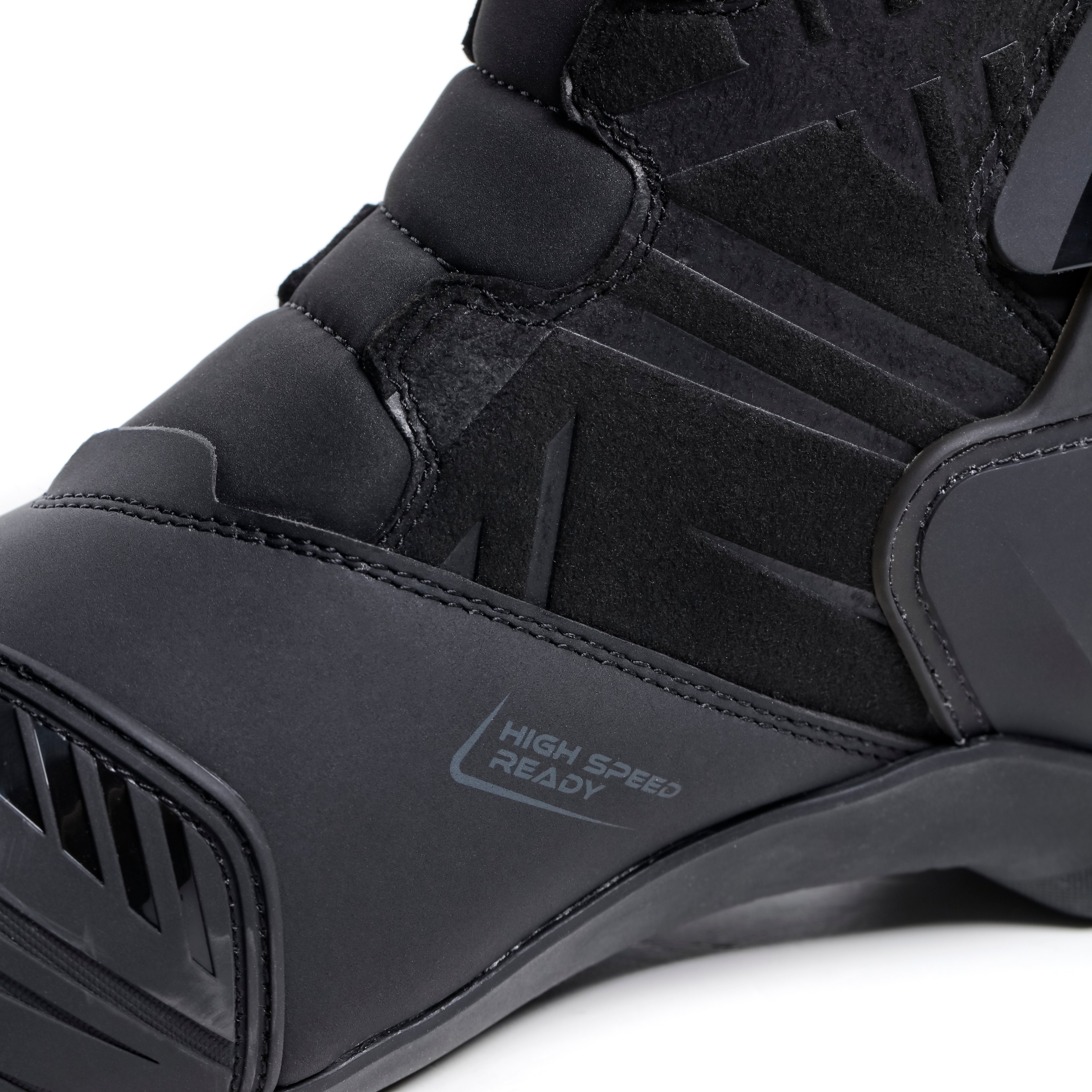 S-TR1 MEN'S MOTORCYCLE BOOTS - BLACK/RED/WHITE -  - 22