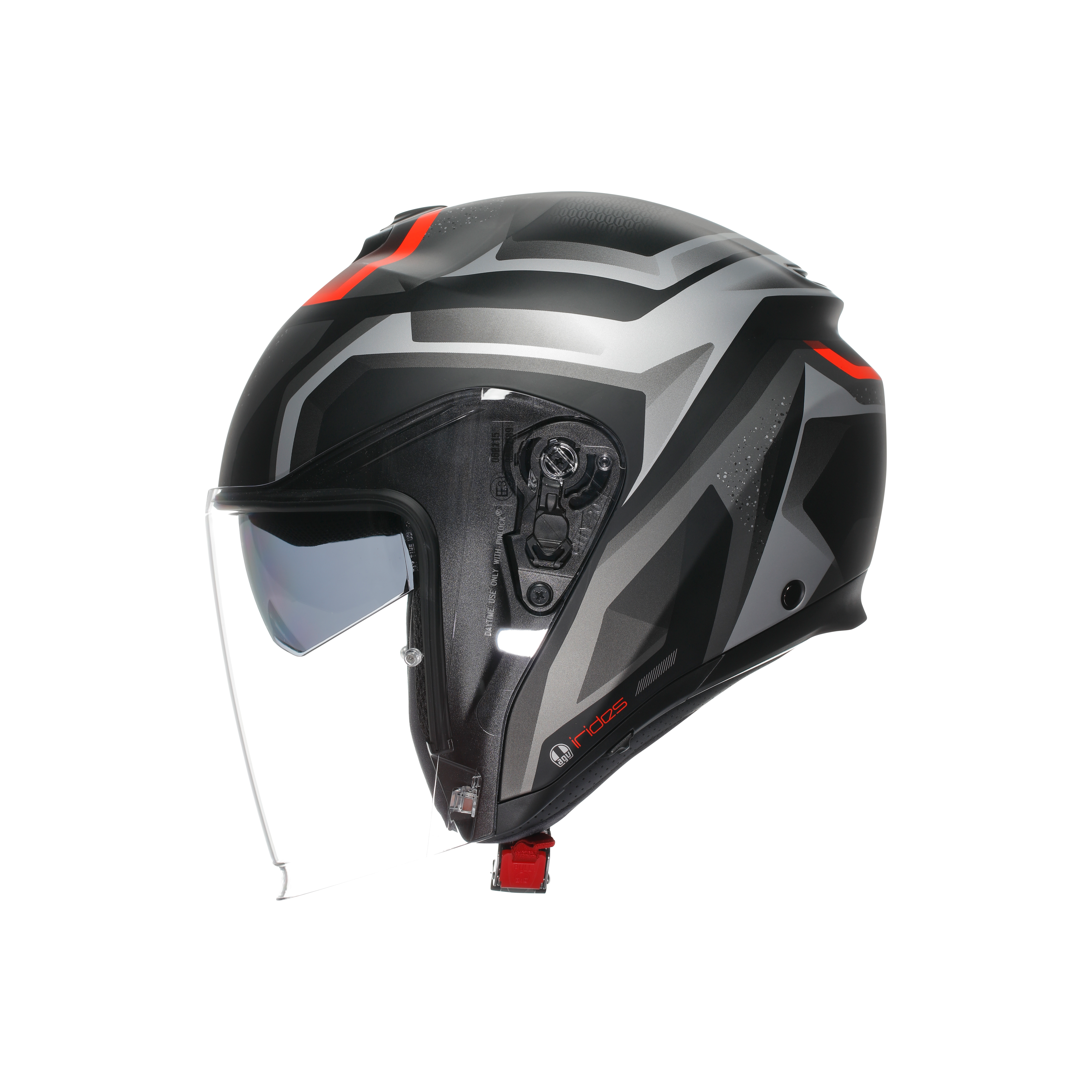 IRIDES AGV E2206 - ZURIGO MATT BLACK/GREY -  - 4