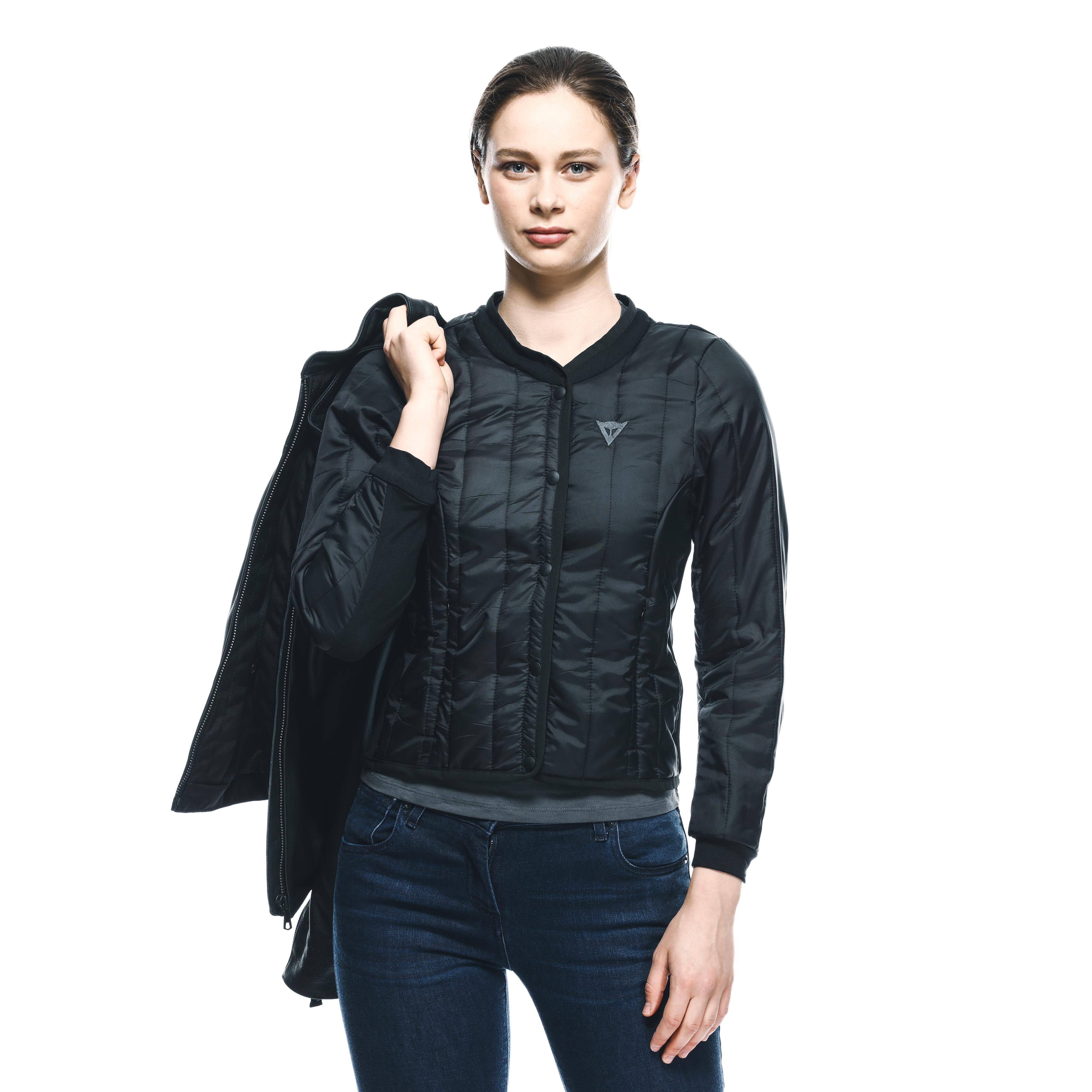 ITINERE LEATHER JACKET WMN - BLACK - 14