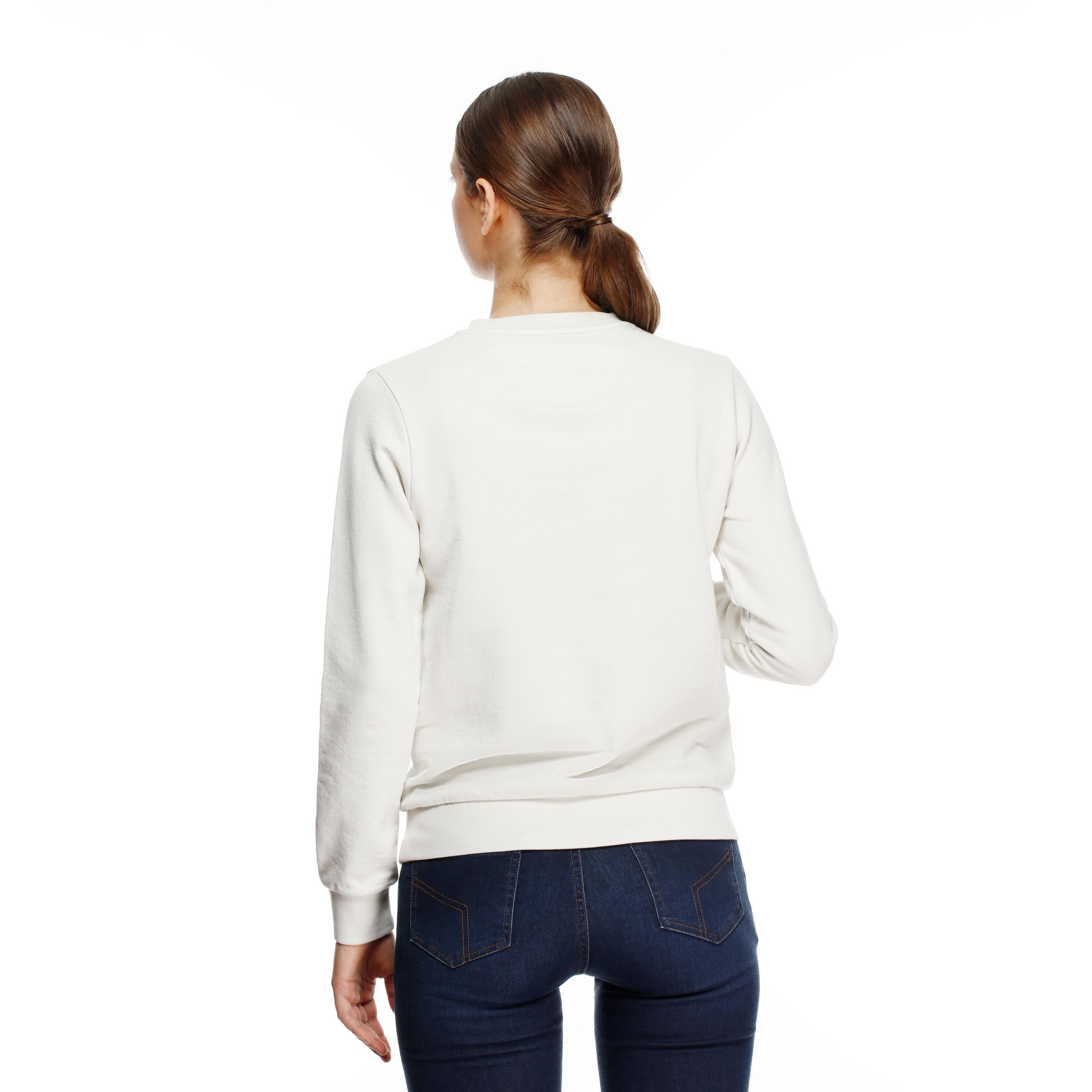 SPEED DEMON - 100% COTTON WOMEN'S HOODIE - VAPOROUS-GREY - 4