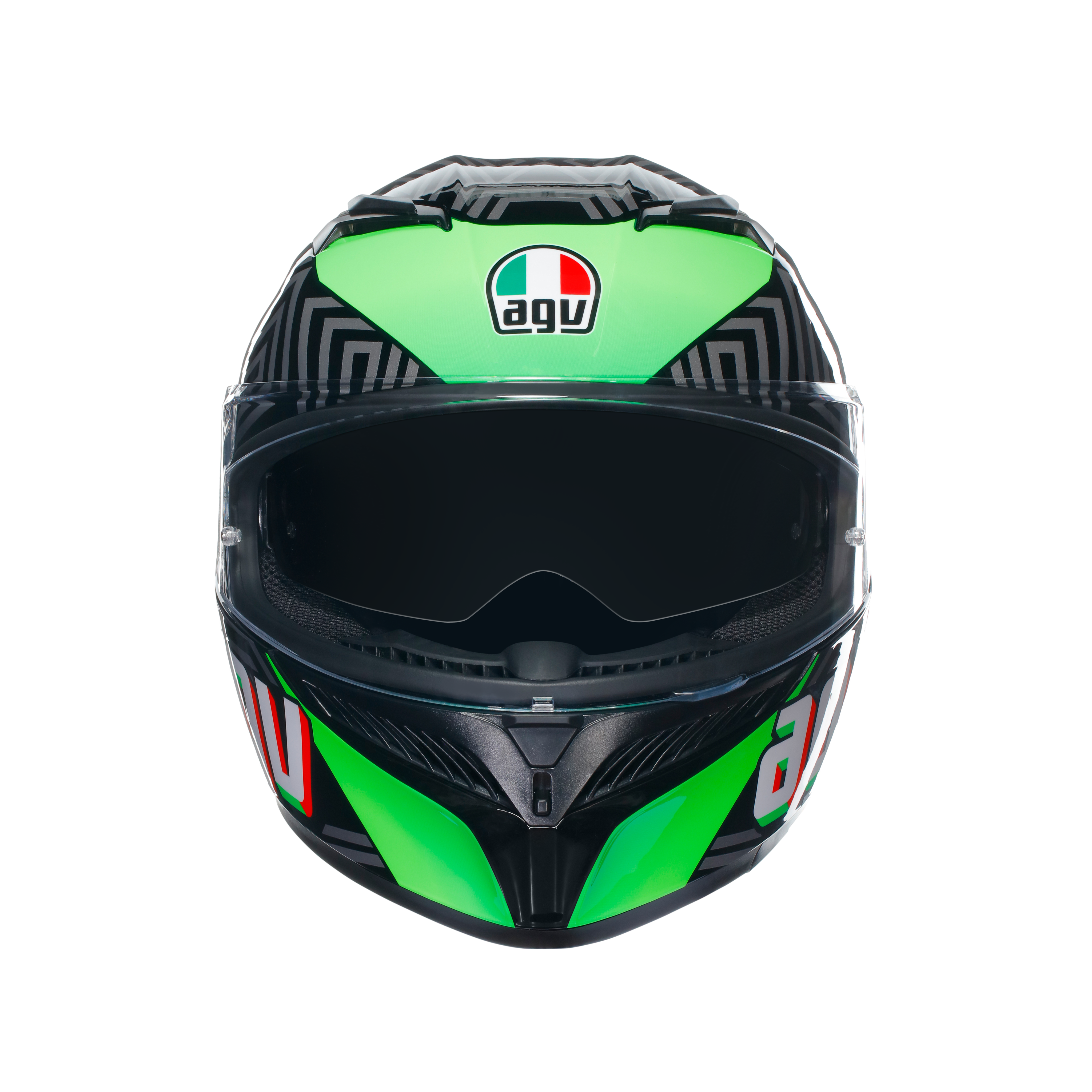 K3 DOT(E2206) - KAMALEON BLACK/RED/GREEN -  - 7