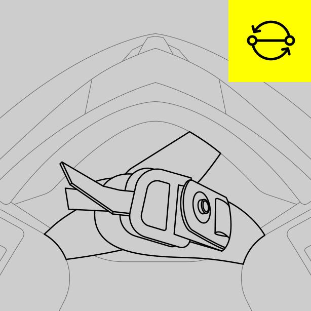 Replacement of the chinstrap Sport helmets - NEUTRO - 1