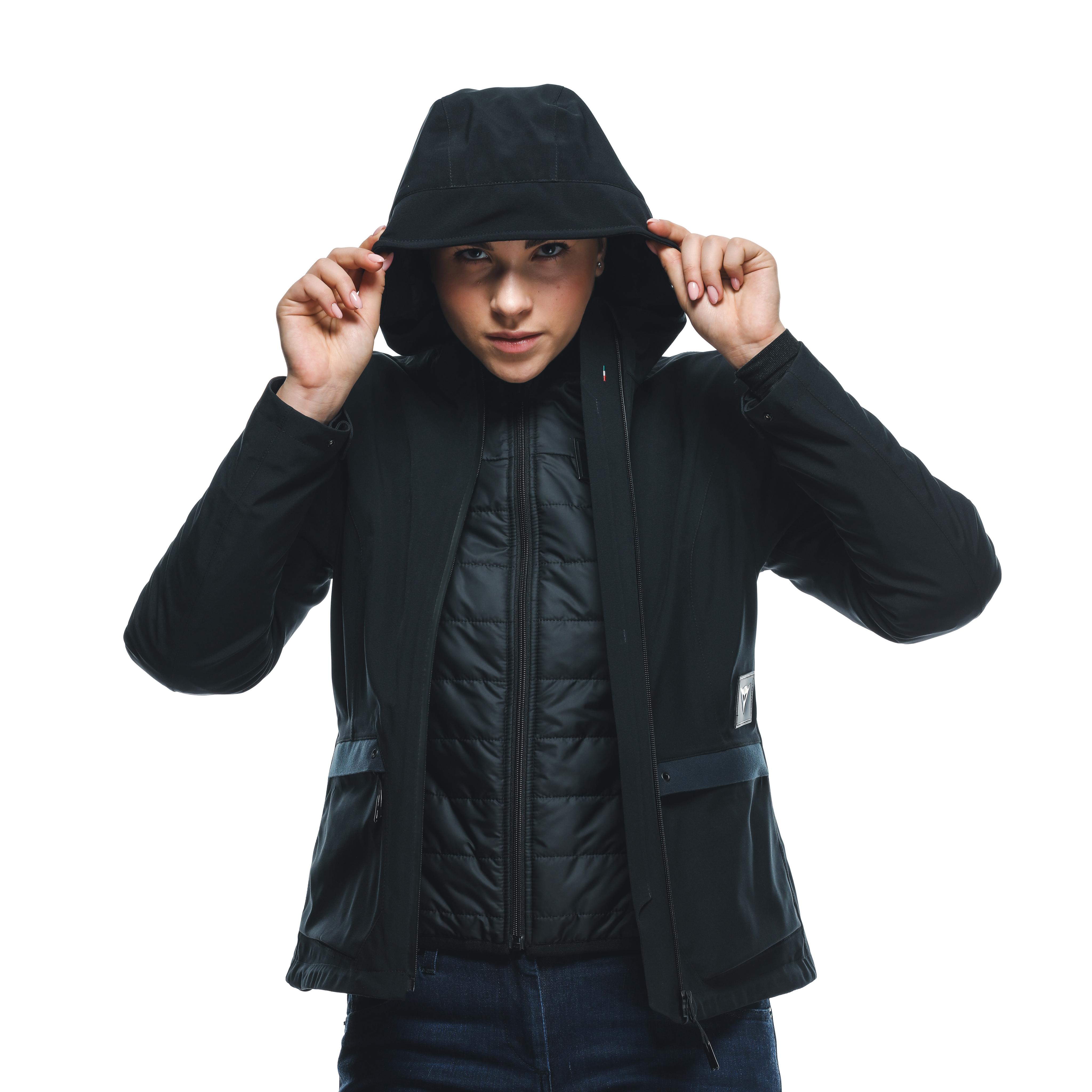 CENTRALE ABS&Oslash;LUTESHELL&trade; PRO - WOMEN'S WATERPROOF MOTORCYCLE JACKET - BLACK - 11